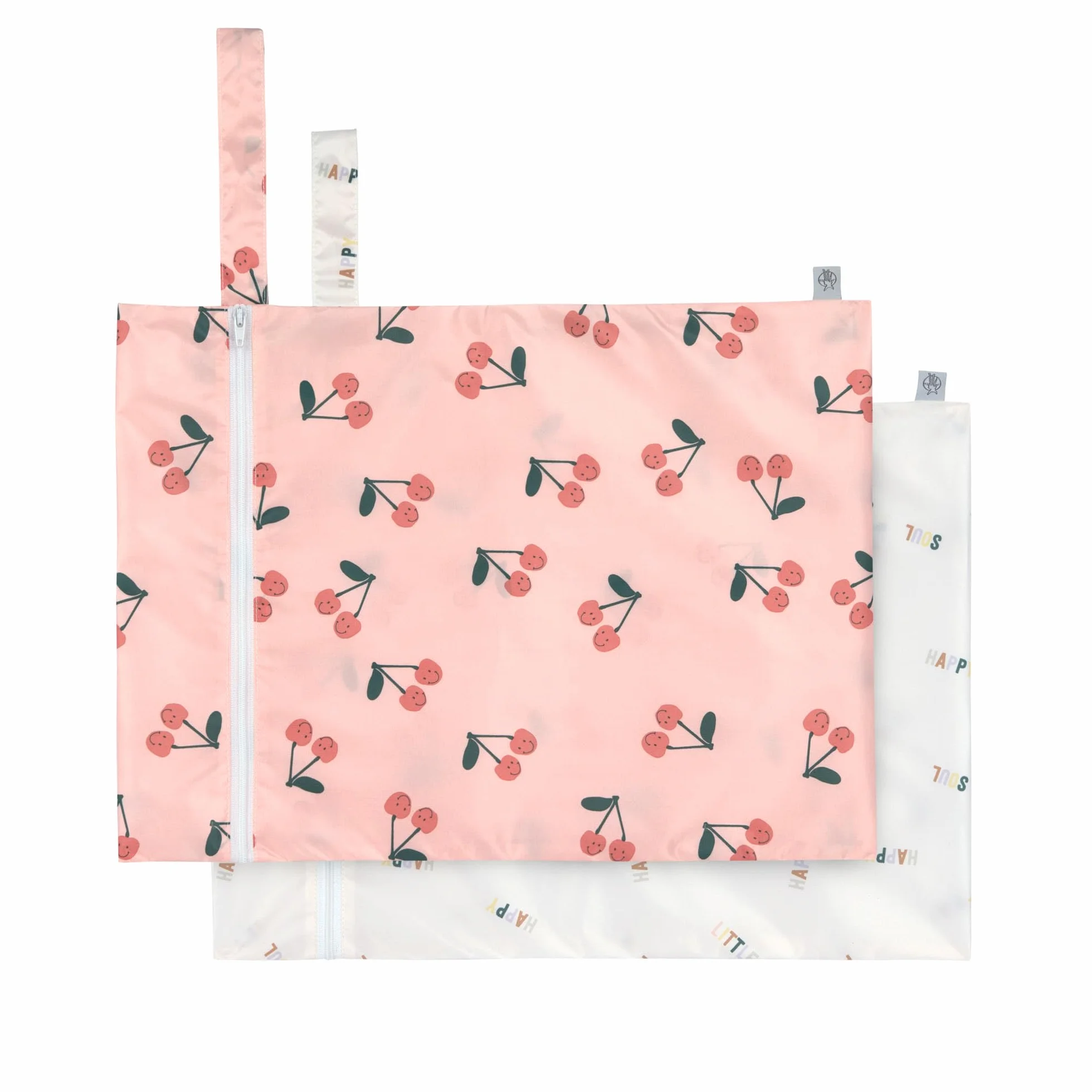 LÄSSIG Wet Bag Happy Fruits Cherry 2 pezzi