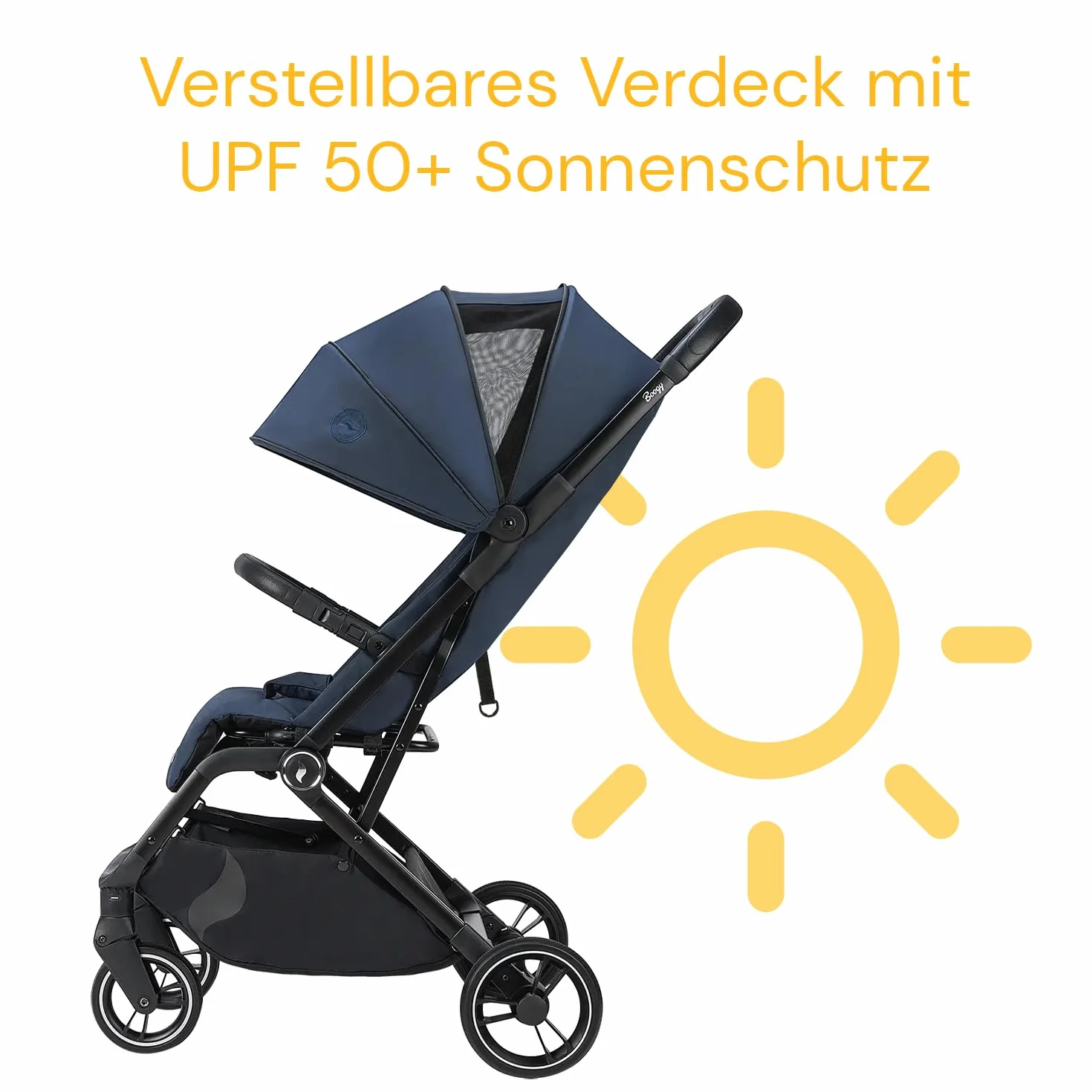 Passeggino Osann Boogy 2 Leggero Compatto 22 kg UPF 50+ Cobalt Blu
