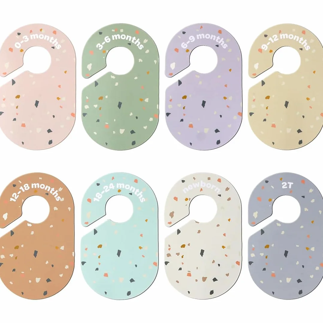 Divisori Armadio Bambini Legno Neonato 24 Mesi 8pz