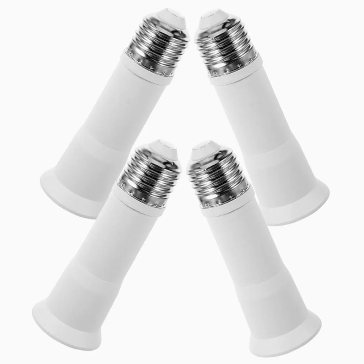 PRETYZOOM 16 Pz Adattatore per lampada prolunga lampadine presa luce estensore per presa di luce all'aperto adattatore per lampadina base della lampadina forniture di lampade bianca