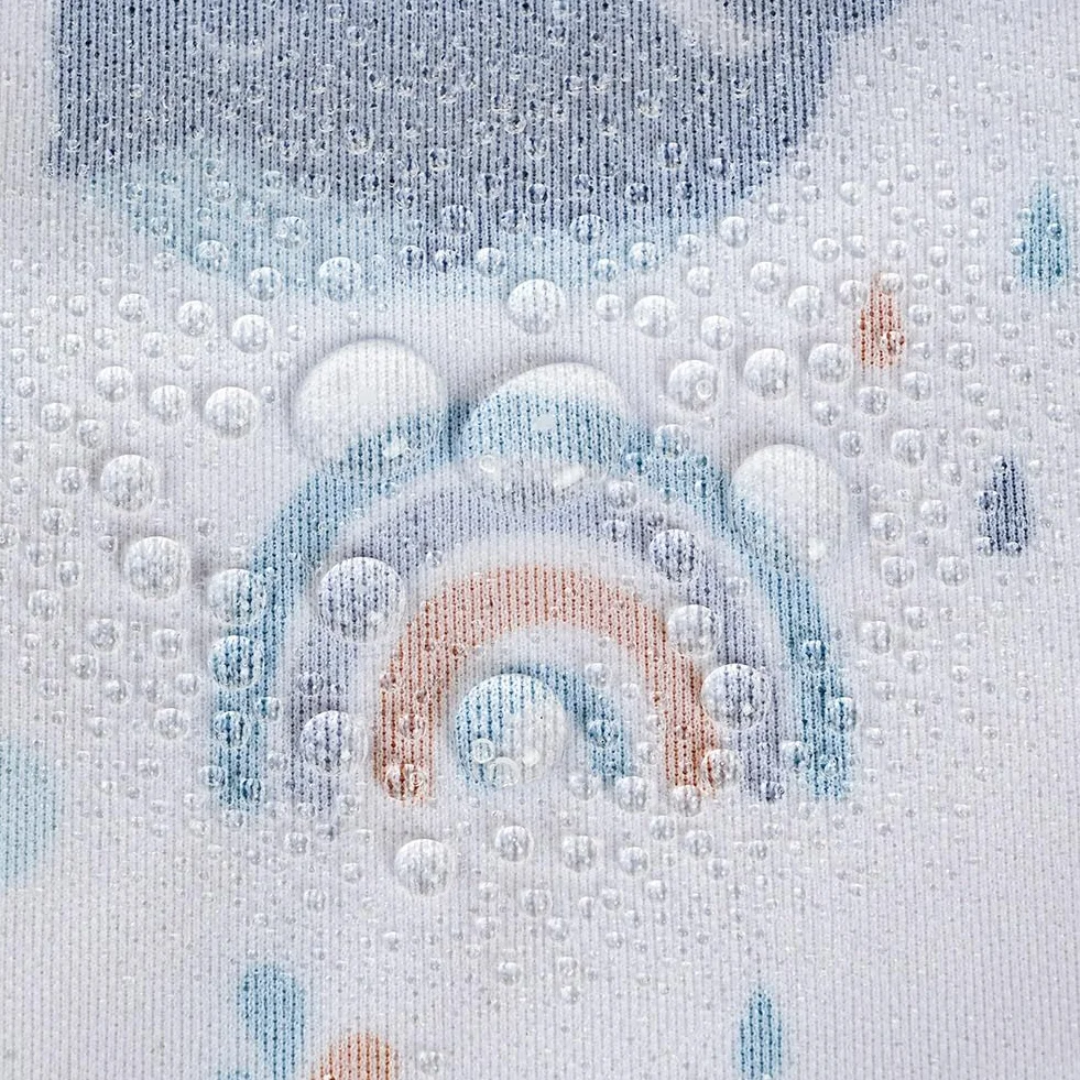 Vicloon Wetbag Borsa per Pannolini Lavabili 2 Pezzi Impermeabile Riutilizzabile con Doppia Cerniera per Viaggi Spiaggia Piscina Gym