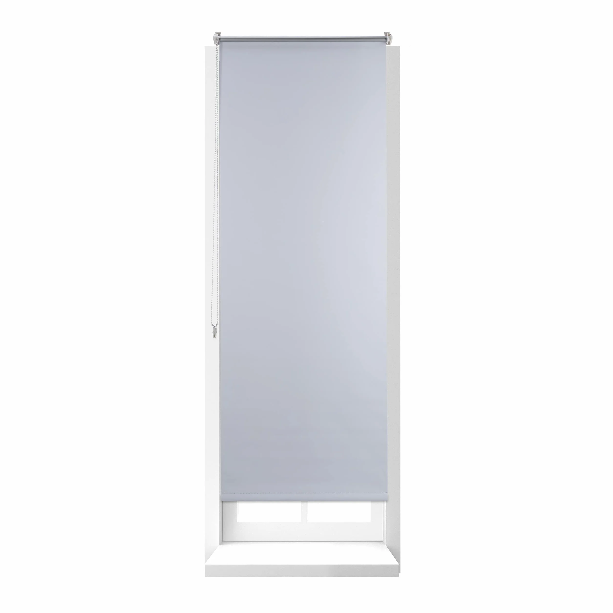 Relaxdays Tenda a Rullo Oscurante Termica Isolante Adesiva 60x160 cm Bianca