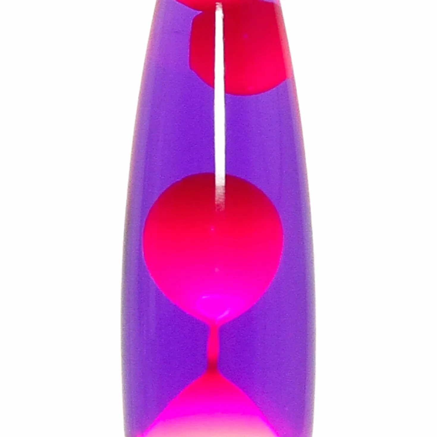 Easylight Lampada lavica 36 cm rosso viola Timmy, lampada decorativa retrò, G9 25 W con interruttore a cavo, idea regalo di Natale, lampadina inclusa, mini lampada lavica rosso viola