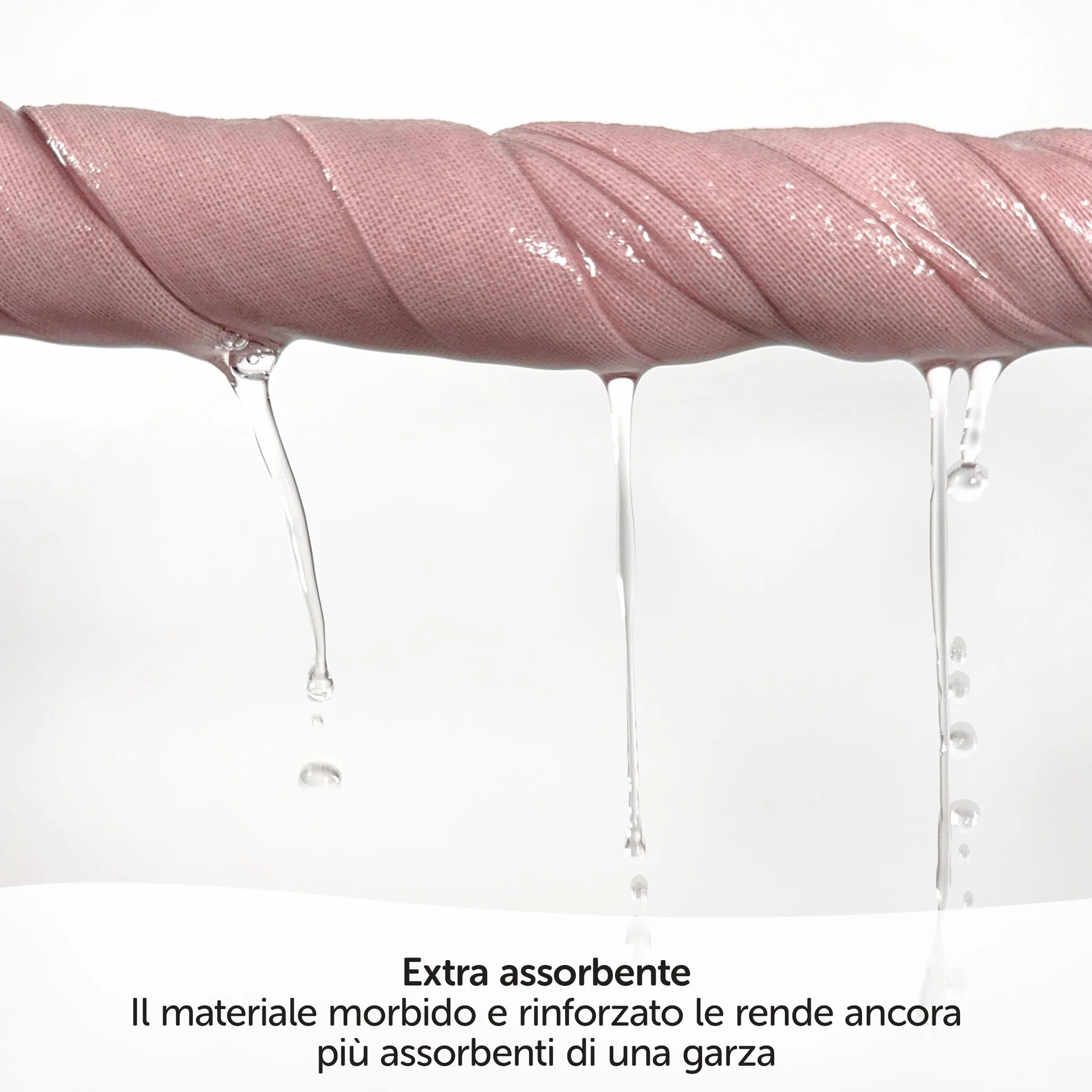 Teli in Mussola Neonato 80x80 cm 4 Pezzi Cotone 100% OekoTex Standard 100 Rosa Cipria