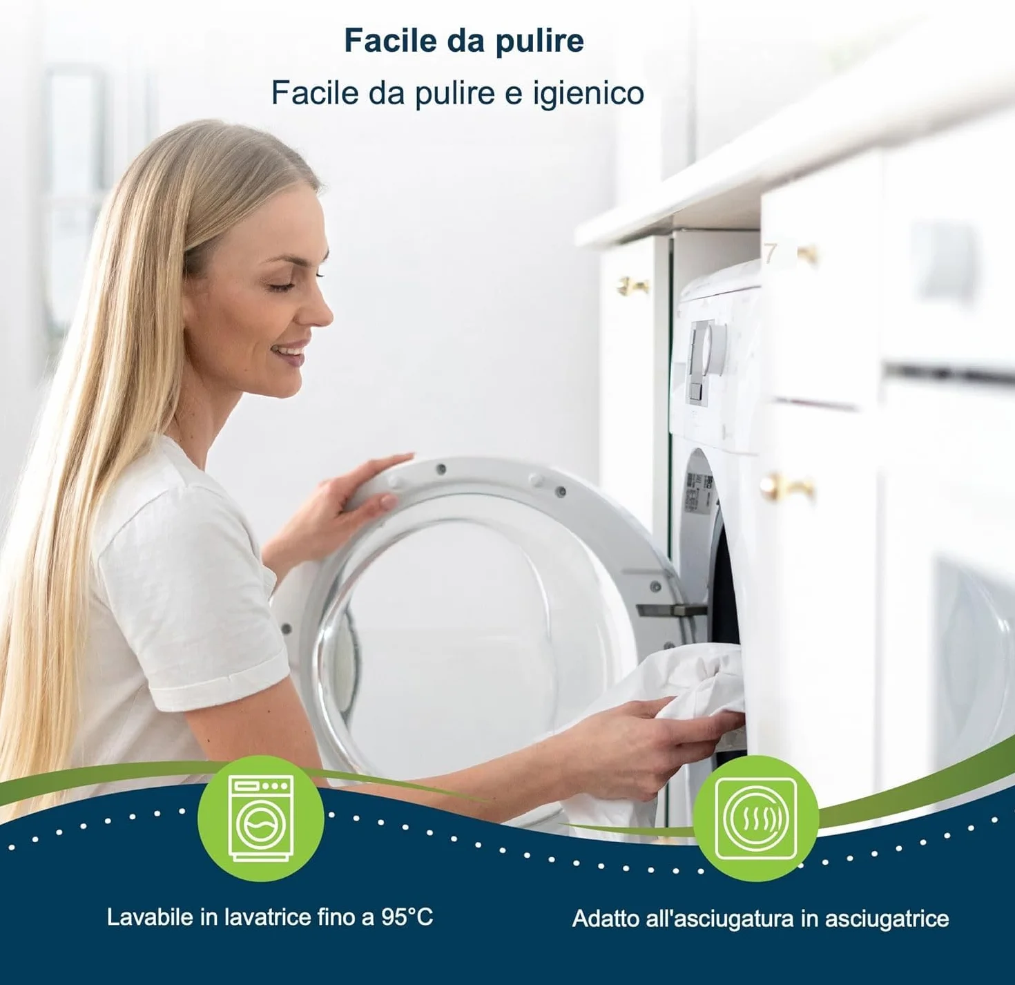 Coprimaterasso impermeabile Sensalou 50x90 cm Antiacaro Lavabile 95°C per Culla Lettino Neonato