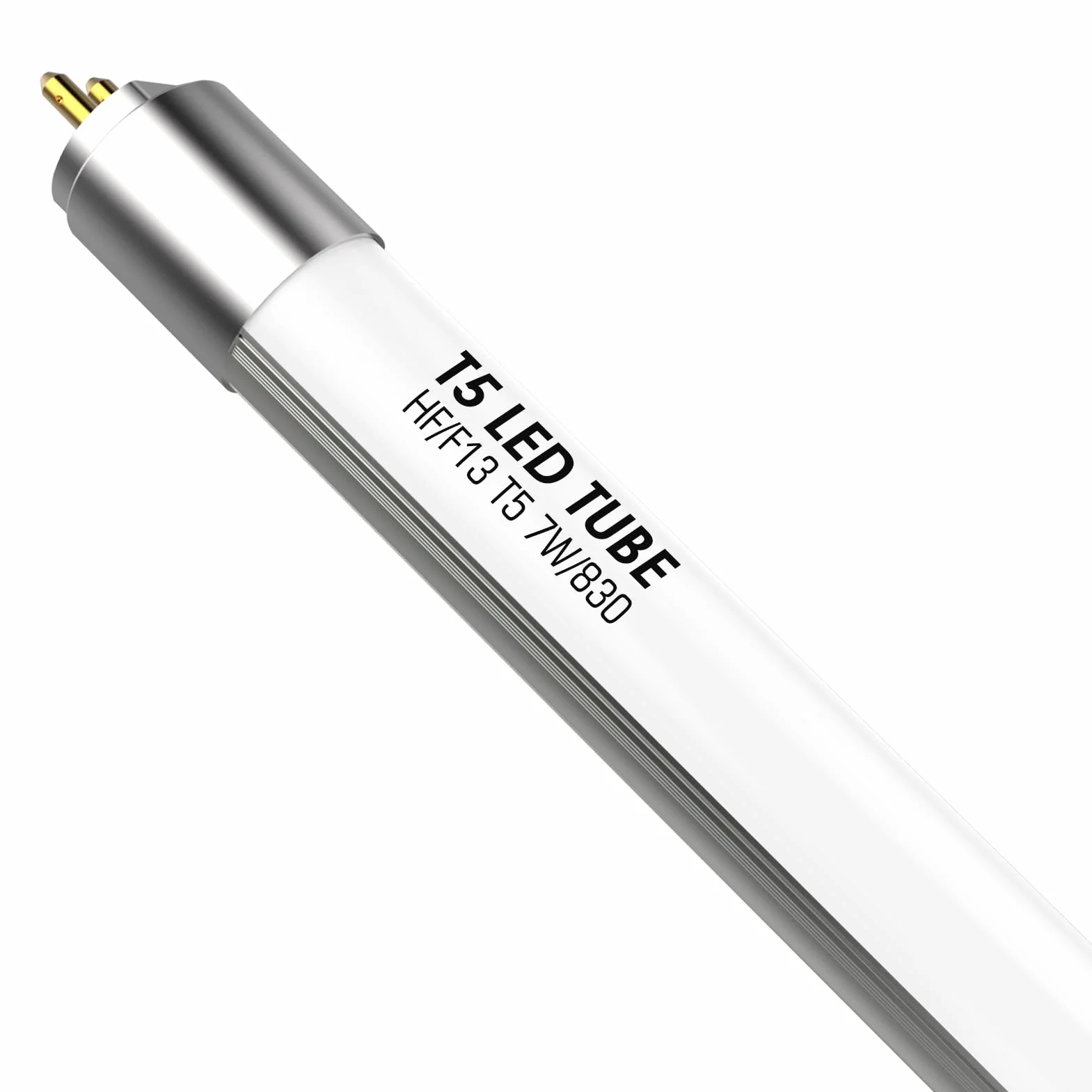 IHYCTV Tubo T5 LED 517mm, Tubo fluorescente T5 13W equivalente, 910lm, 3000K luce bianca calda, Nessun rewiring richiesto, G5 Cap, 140 gradi, Confezione 1