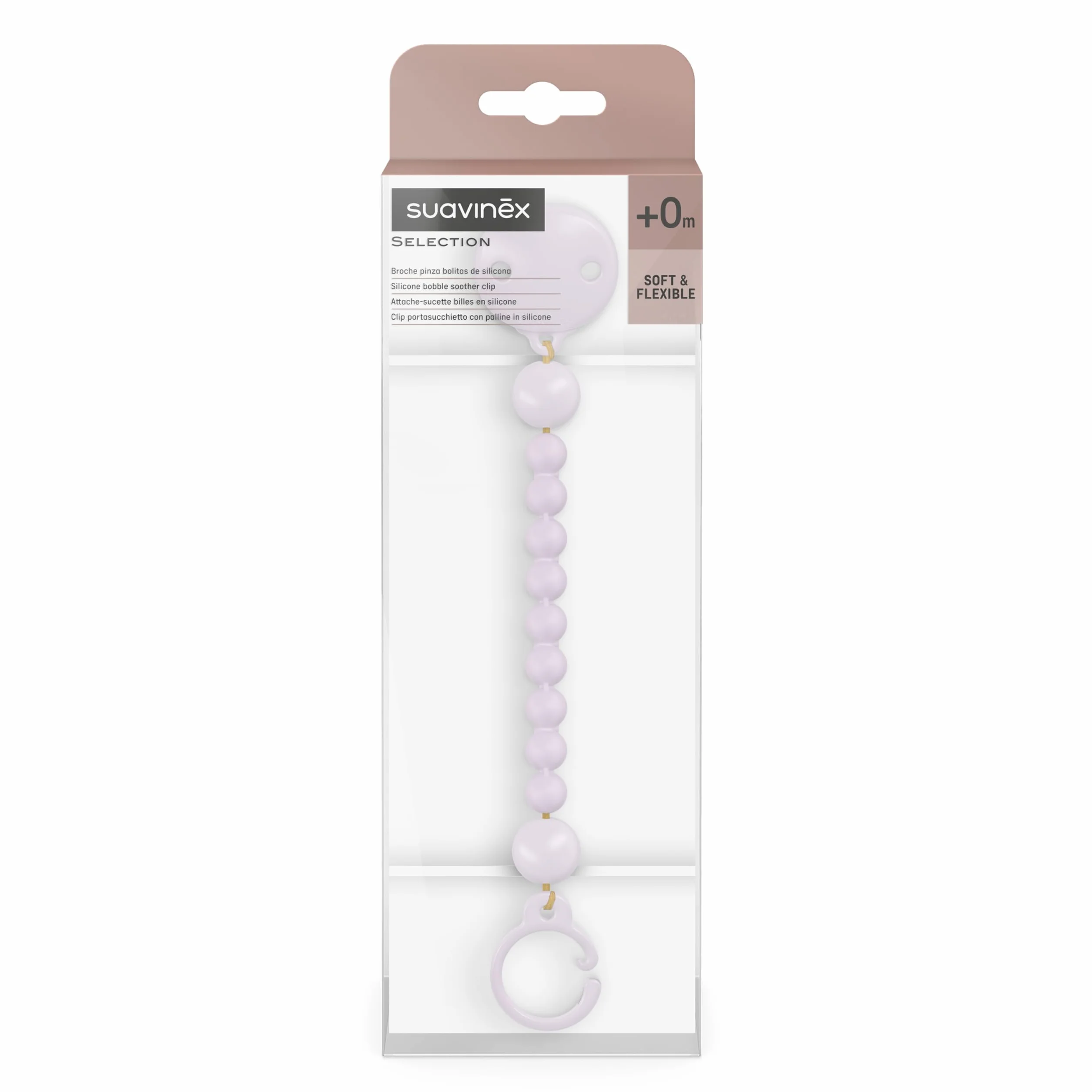 CE CLIP SILICONE LAVANDA
