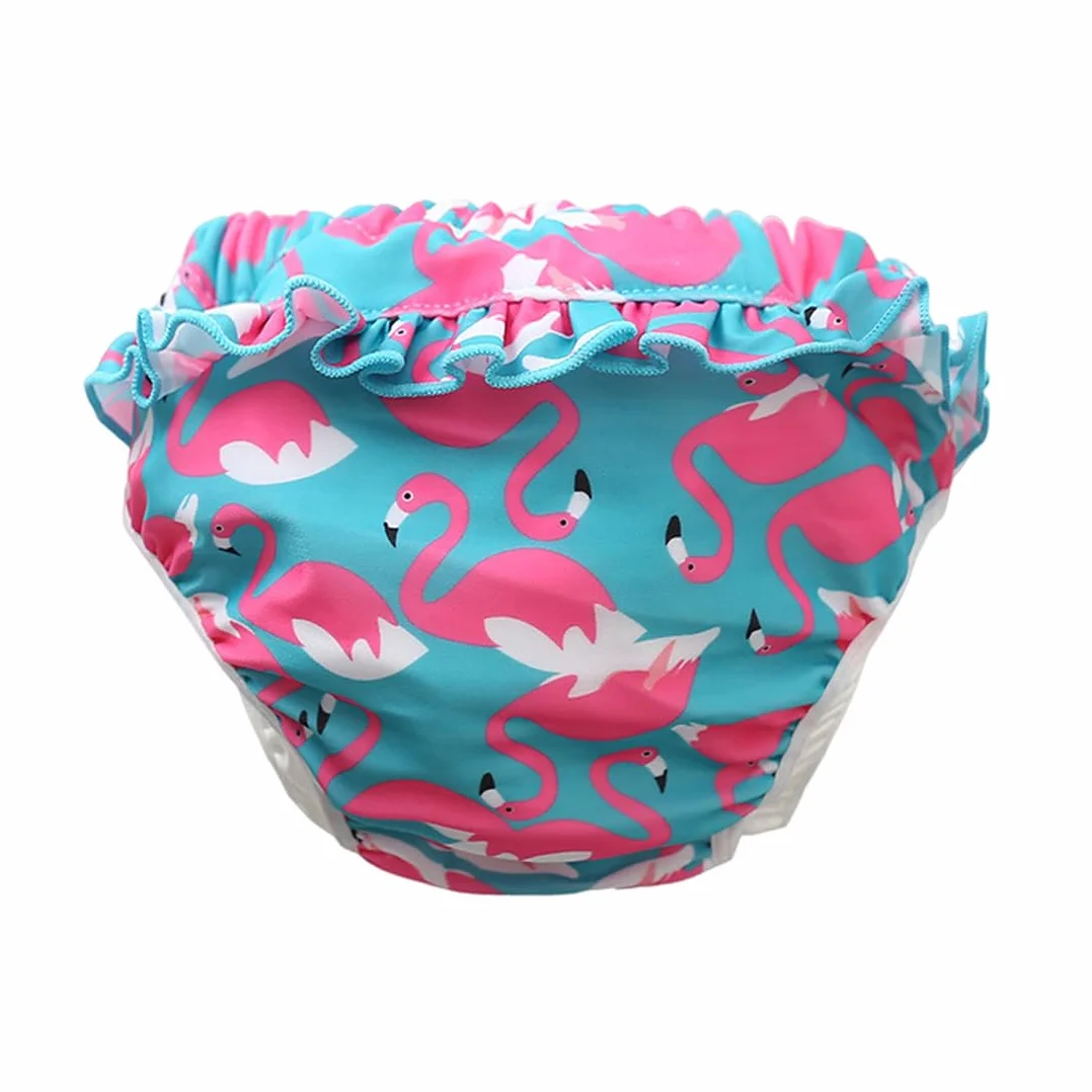 Pannolini da nuoto Flamingos per bambini 1-2 anni (26-32 lb)