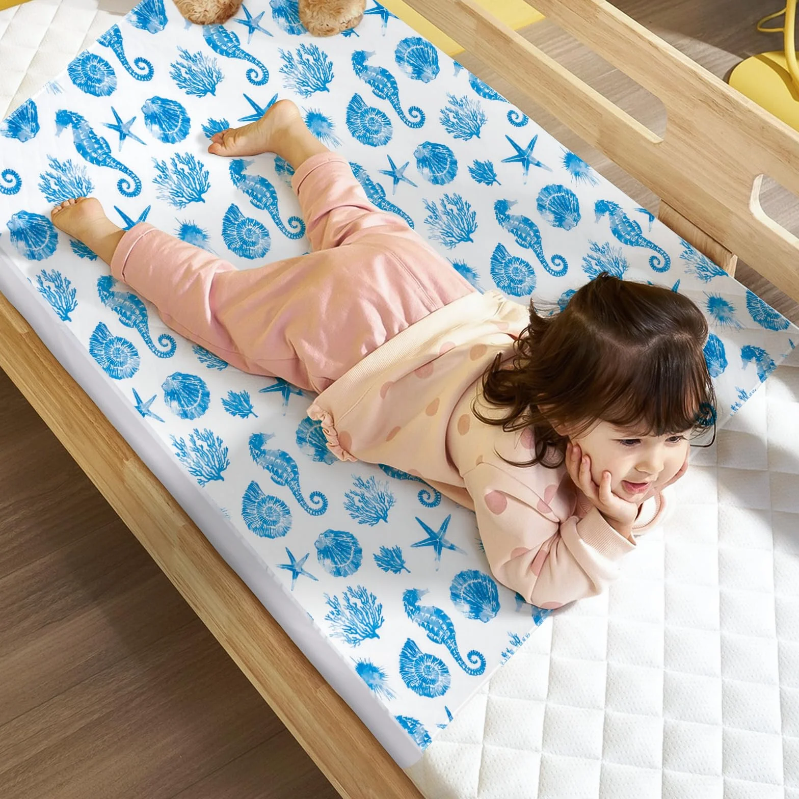 MOEMOE BABY Incontinenza Tappetino 87x99cm Impermeabile Lavabile Riutilizzabile