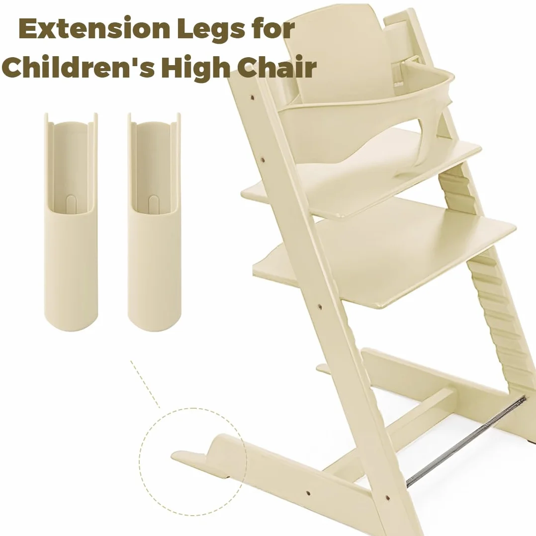 Protezione Antiribaltamento per Seggiolone Stokke Tripp Trapp, Set di Pattini Estesi, Prolungamento Base