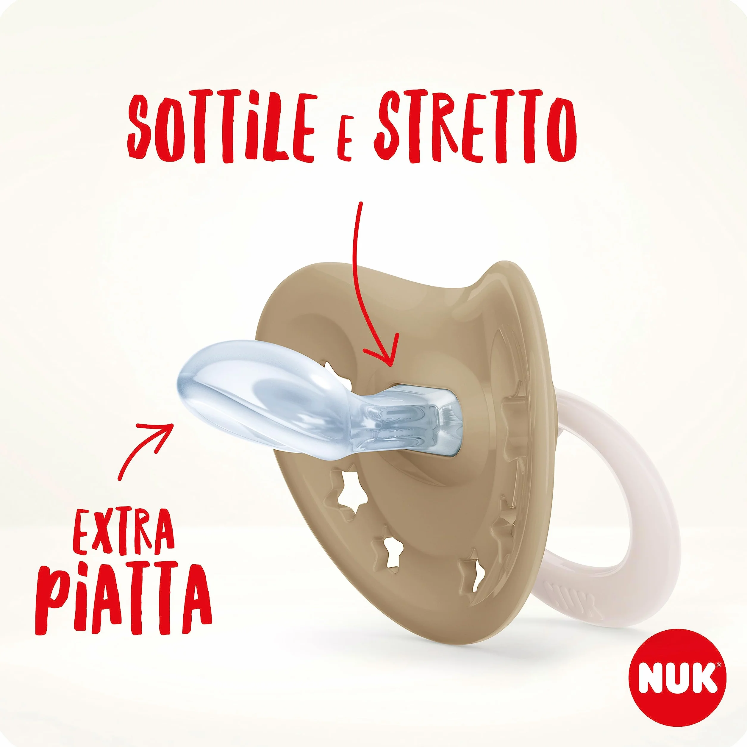 NUK Signature Day & Night Ciuccio 6-18 Mesi 4 Pezzi Senza BPA Silicone Glow-in-the-dark