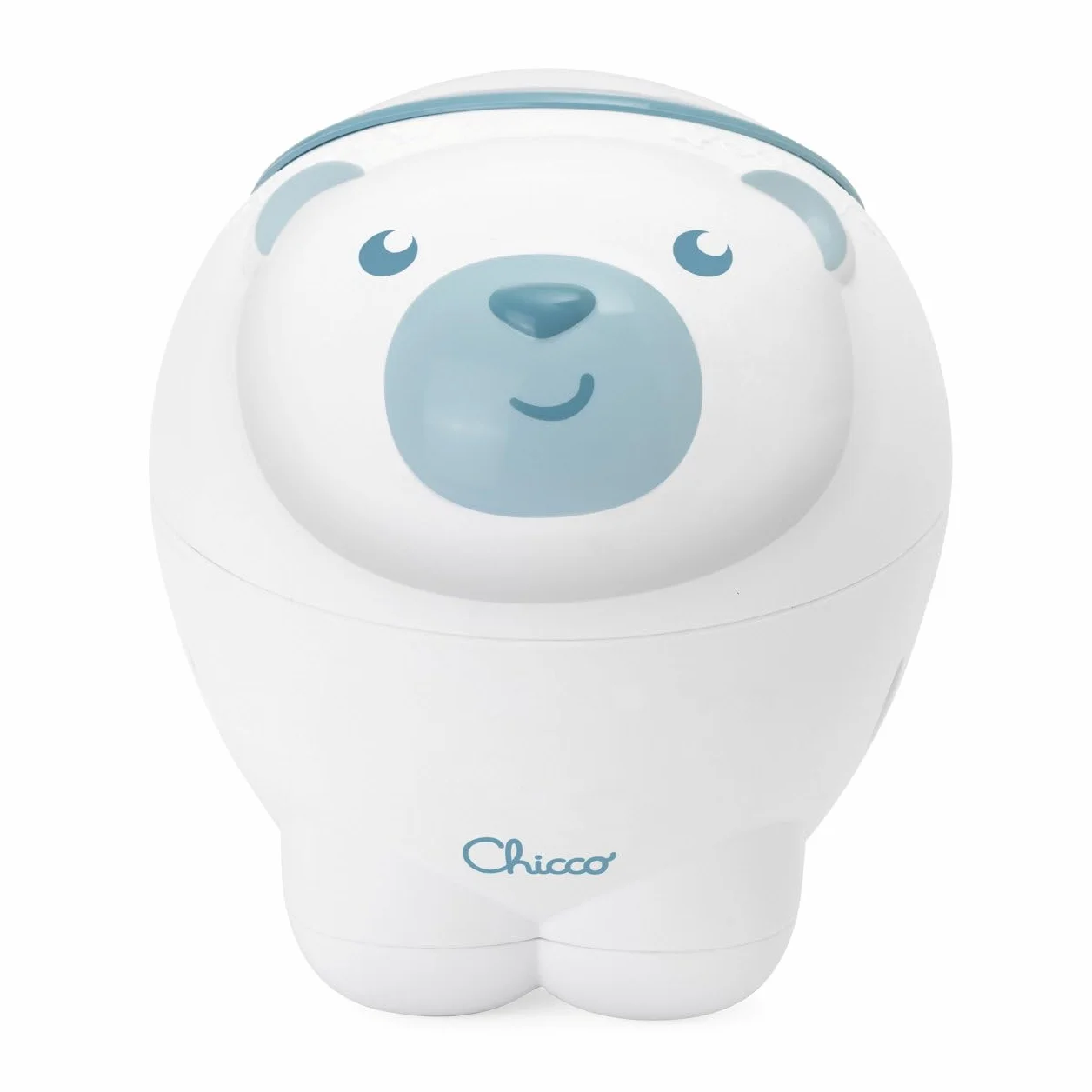 Chicco First Dreams Proiettore Orso Polare 2in1 da Culla e Comodino, Luce Notturna per Bambini, Musica Classica e Suoni Natura, Neonato 0+ Blu