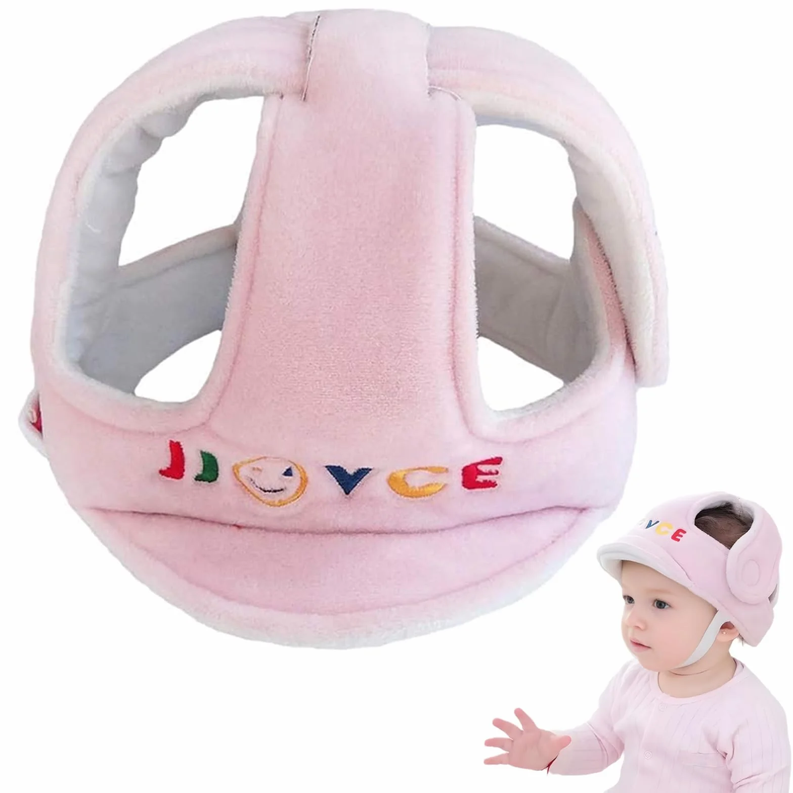 Casco di Sicurezza per Bambini Regolabile Rosa iwobi