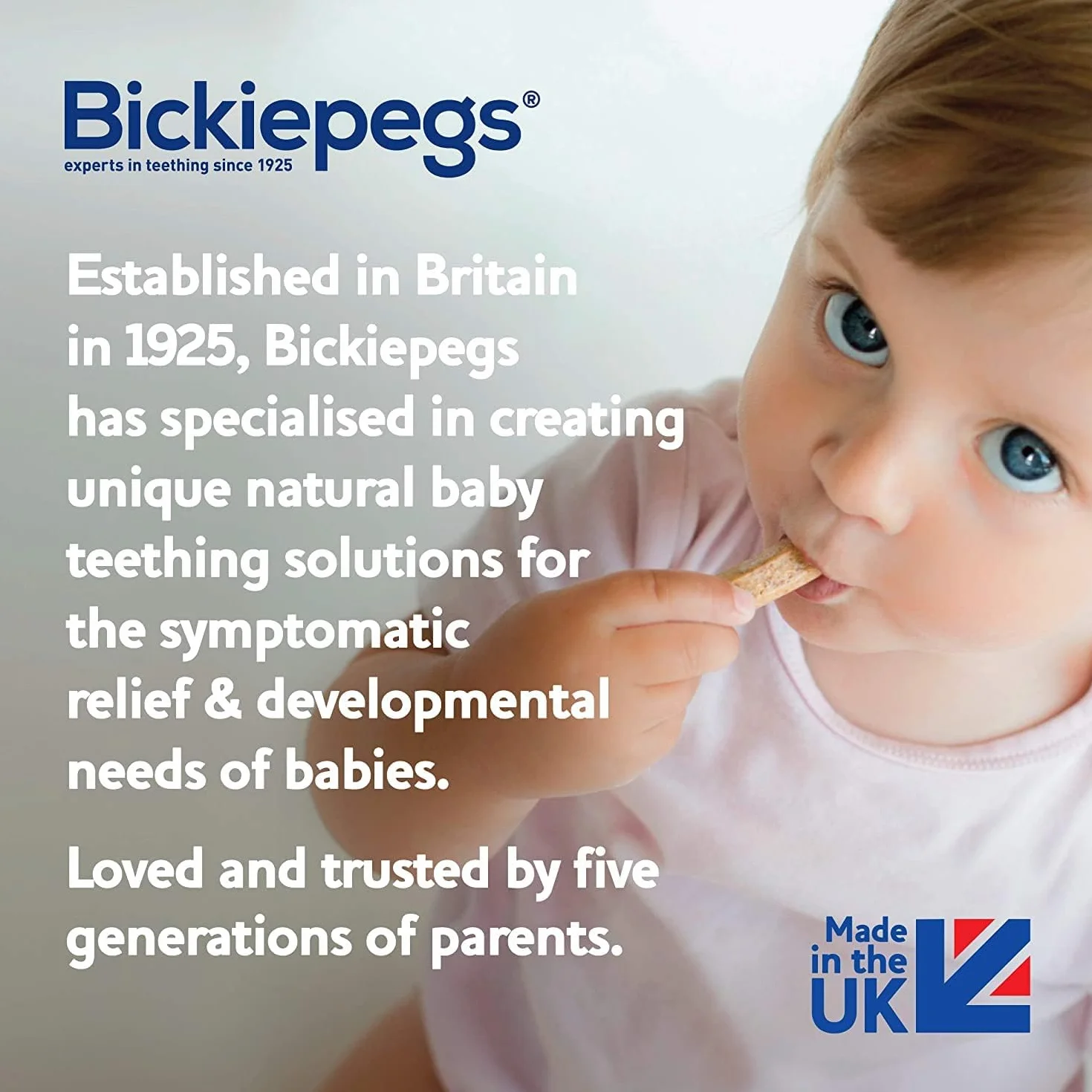 Bickiepegs Teething Biscuits 3-Pack