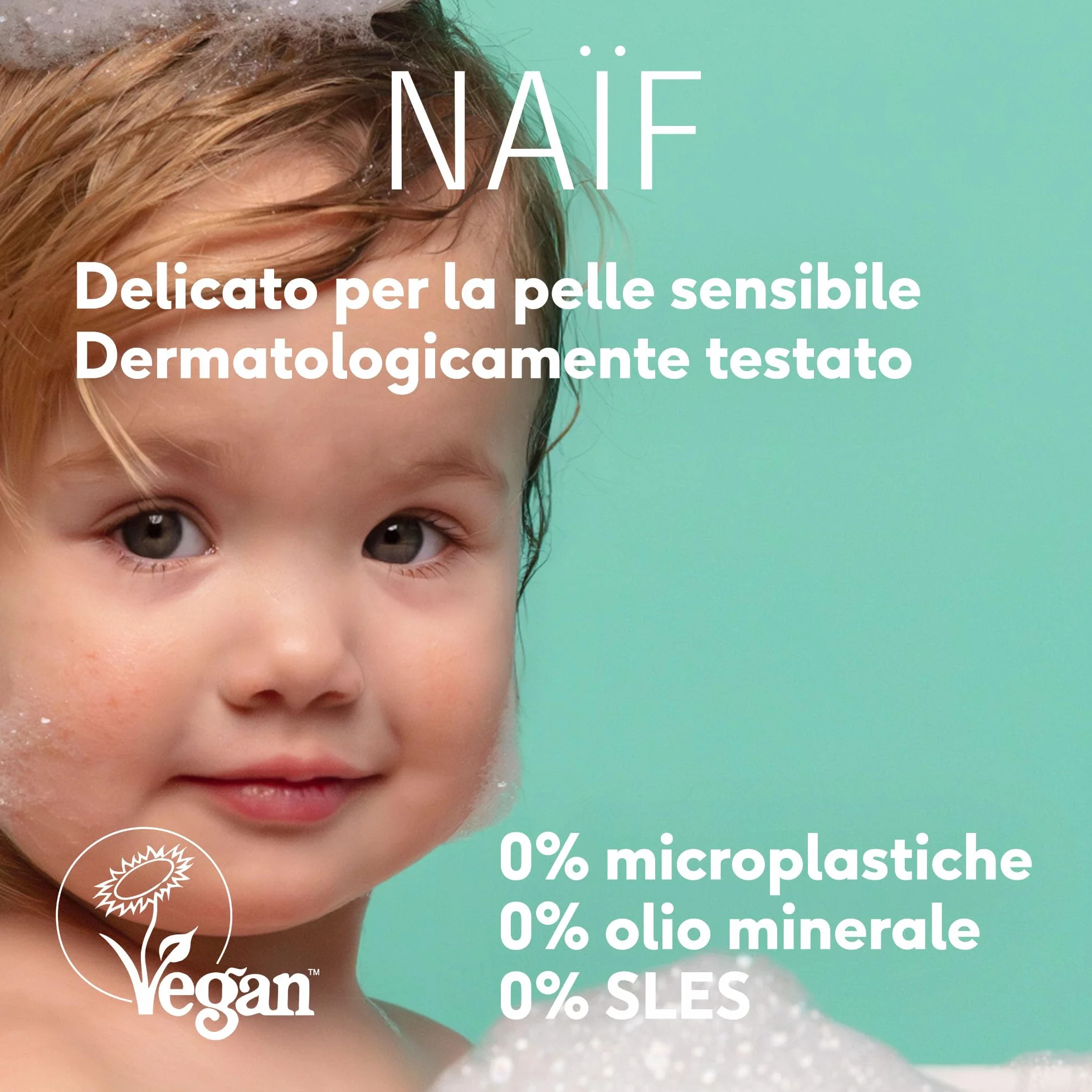 Naïf Stick Solare Minerale SPF 50 36g Protezione UVA UVB Neonati Bambini