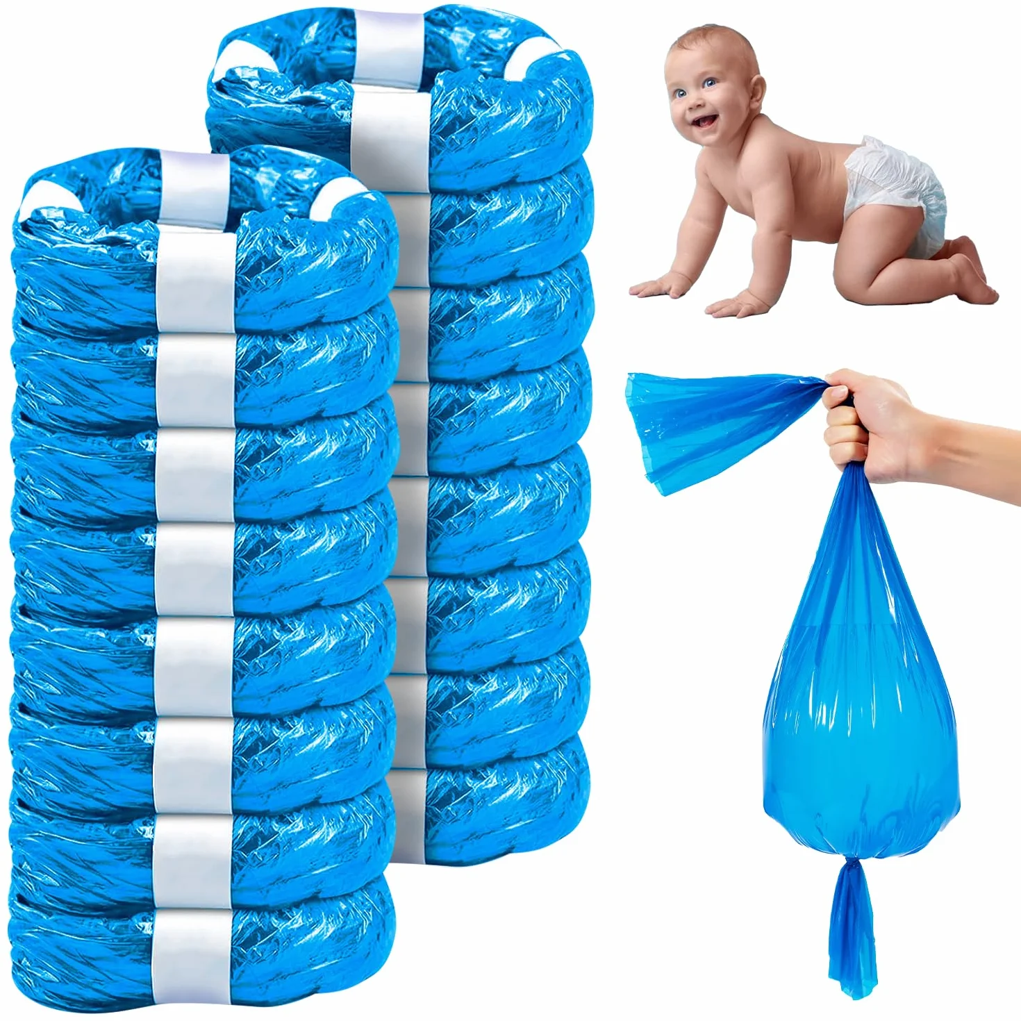 Tommee Tippee Twist & Click Ricariche Sacchetti Profumati 4,5 Metri Anti-Odore