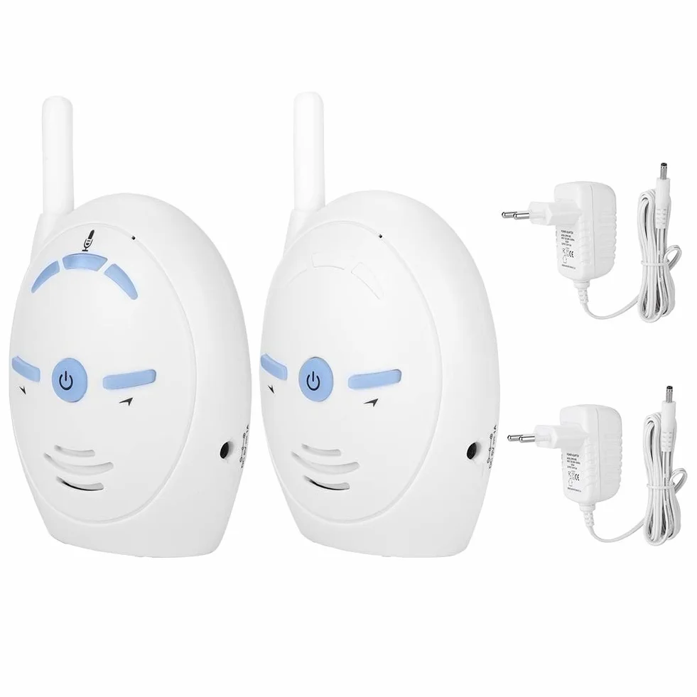 Baby Monitor Digital Audio, Sistema di Sorveglianza con Audio Bidirezionale e Allarme di Sicurezza per Casa/Bambino/Animale Domestico