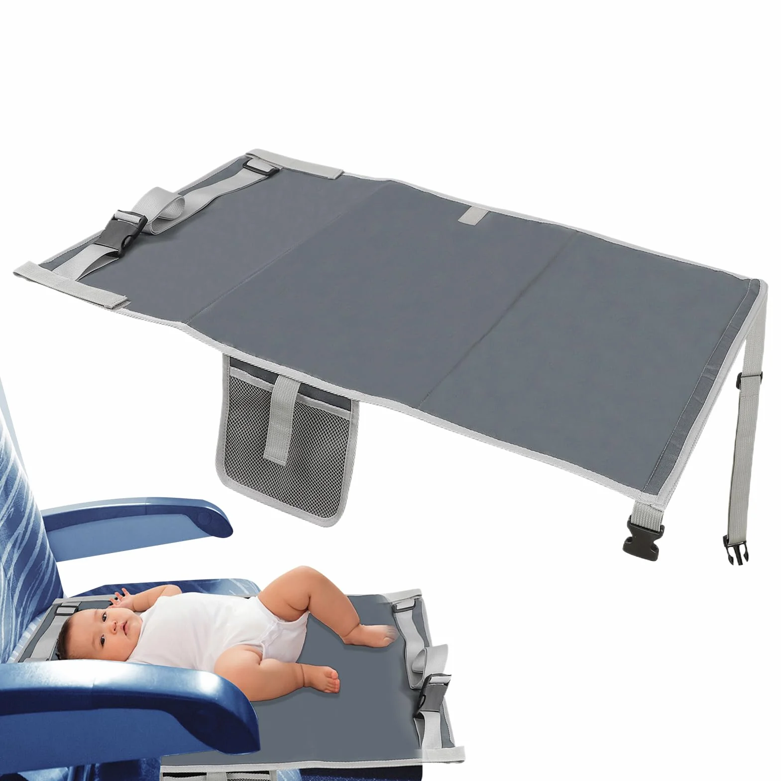 Lettino Per Bambini Aereo Amaca Trasportabile Leggera Da Viaggio Sicura Gioco Sonno