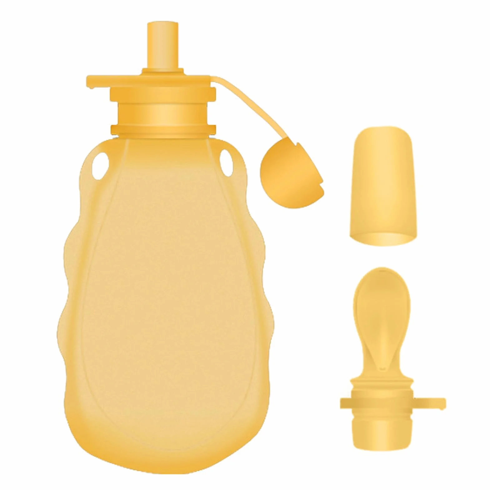 Sacchetti Riutilizzabili Conservazione Latte Materno 200ml Silicone Antigoccia Contenitori Latte