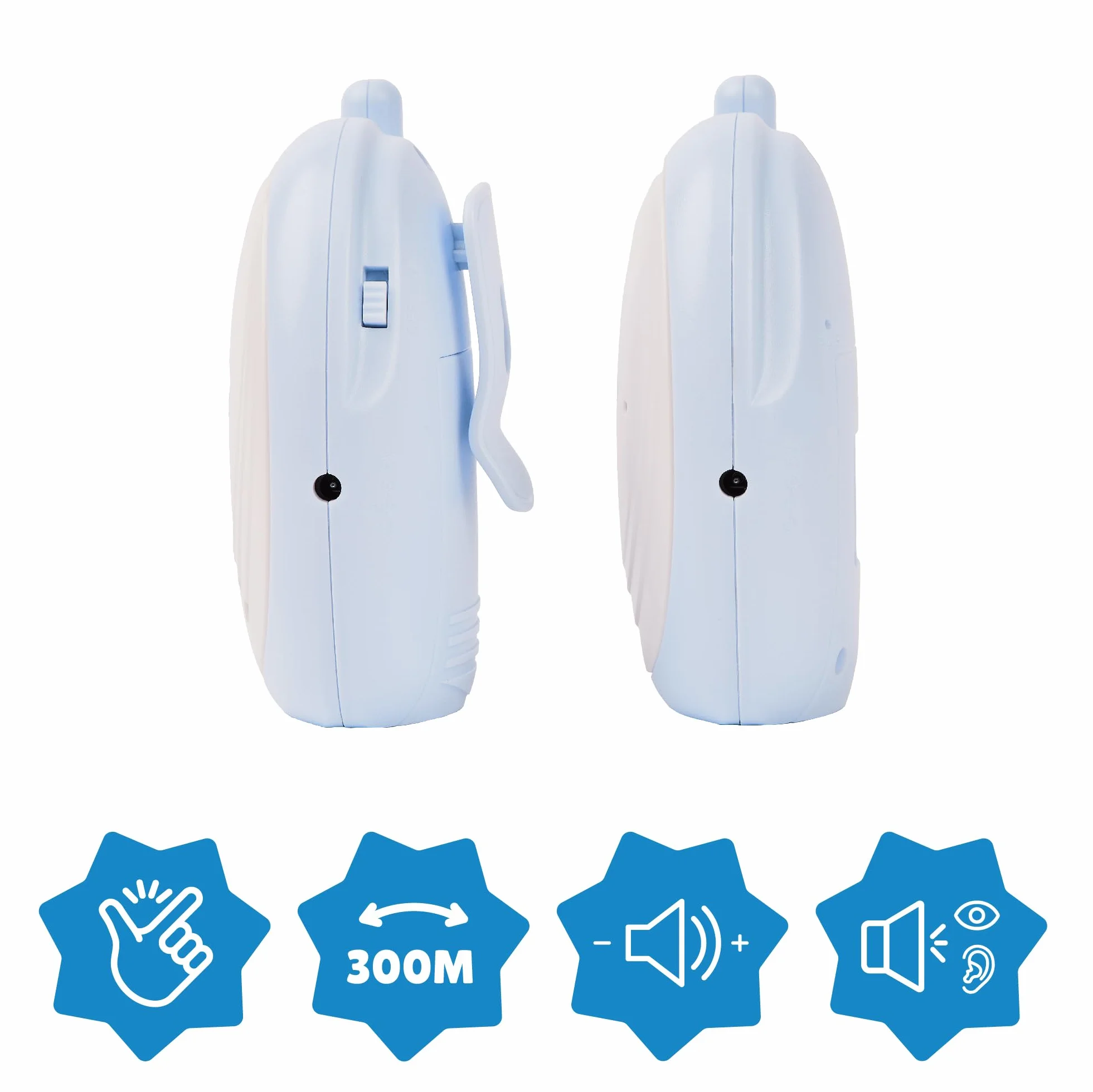 Badabulle Babyphone Audio Portata 300m Interfono compatto