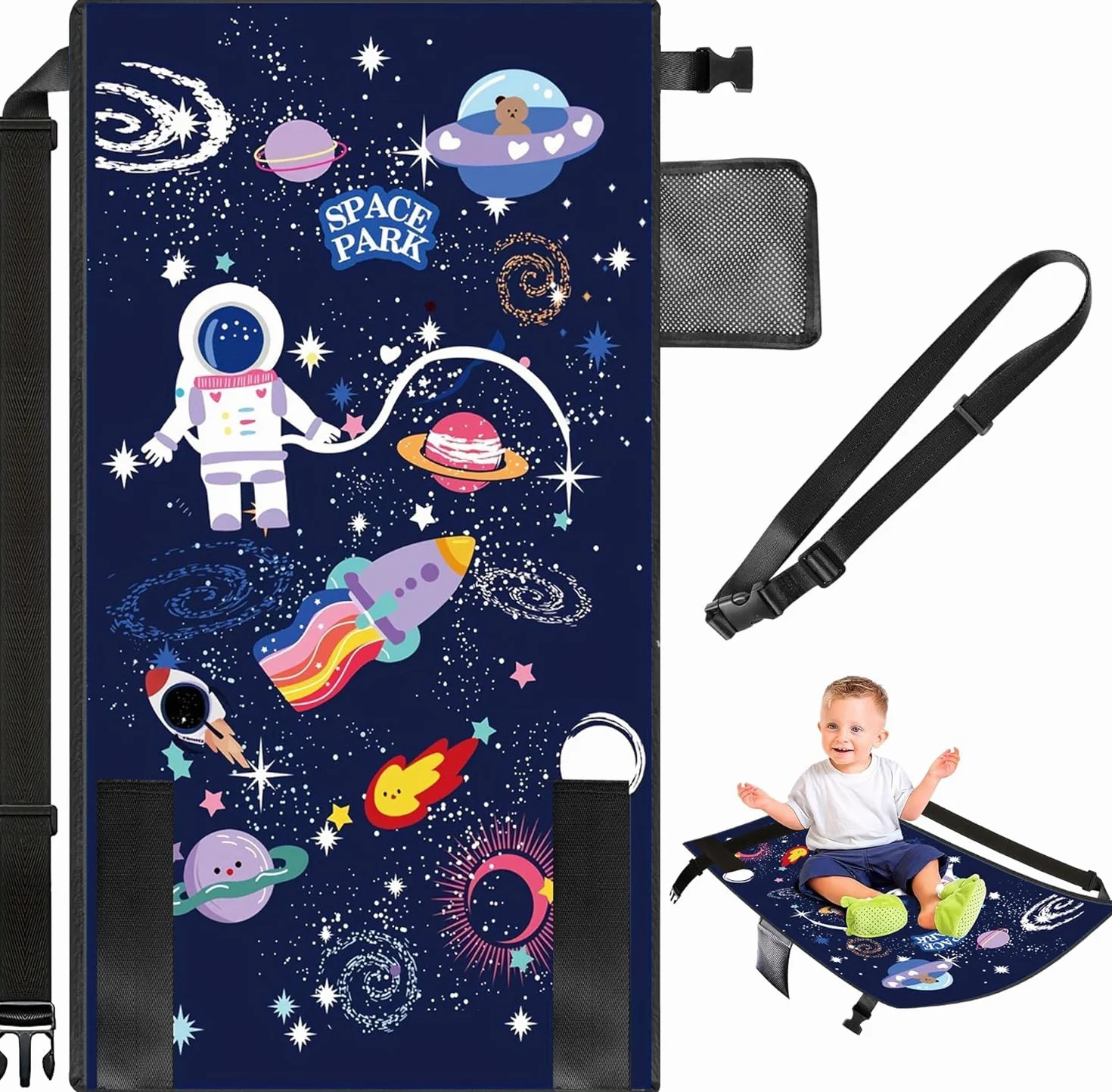 Poggiapiedi per Bambini da Viaggio per Aereo e Letto Portatile Amaca Comfort in Volo