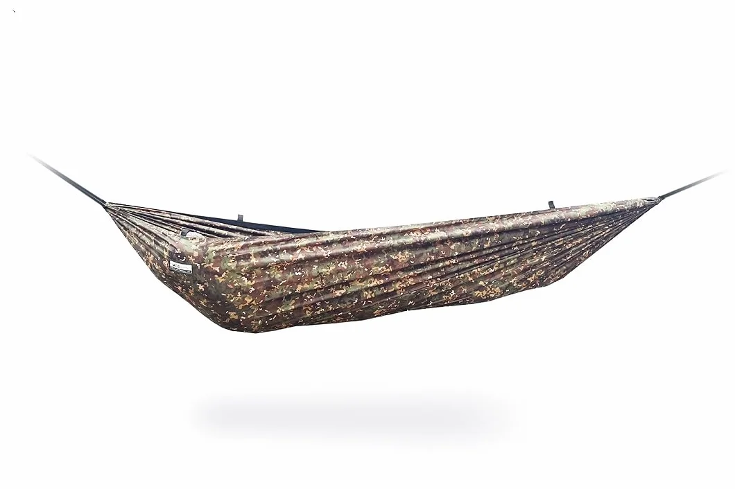 DD Hammocks Amaca da campeggio a doppio strato mimetica leggera per escursioni bushcraft