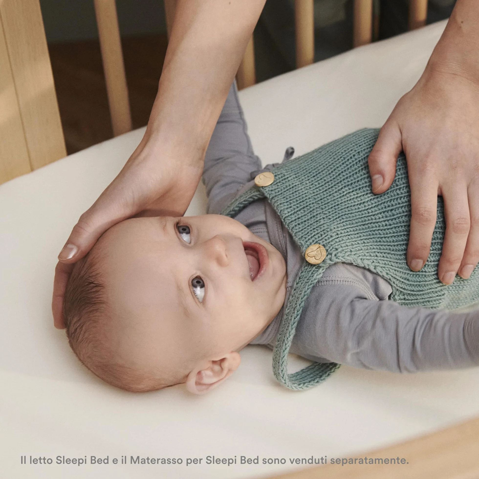 Stokke Sleepi Telo Protettivo Bianco - Protegge materasso da incidenti e versamenti - Rete 3D traspirante - Lavabile in lavatrice