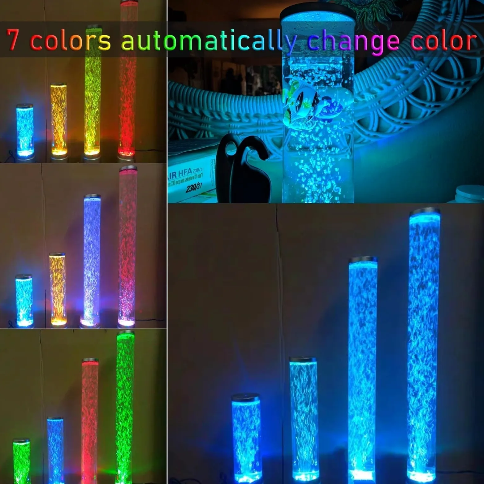 Lampada Lava Medusa, Lampada A Bolle A LED For Acquario, Luce Notturna, Lampada Da Terra, Decorazioni For L'arredamento Di Casa E Ufficio, Regali Rilassanti For Bambini, Uomini E Donne