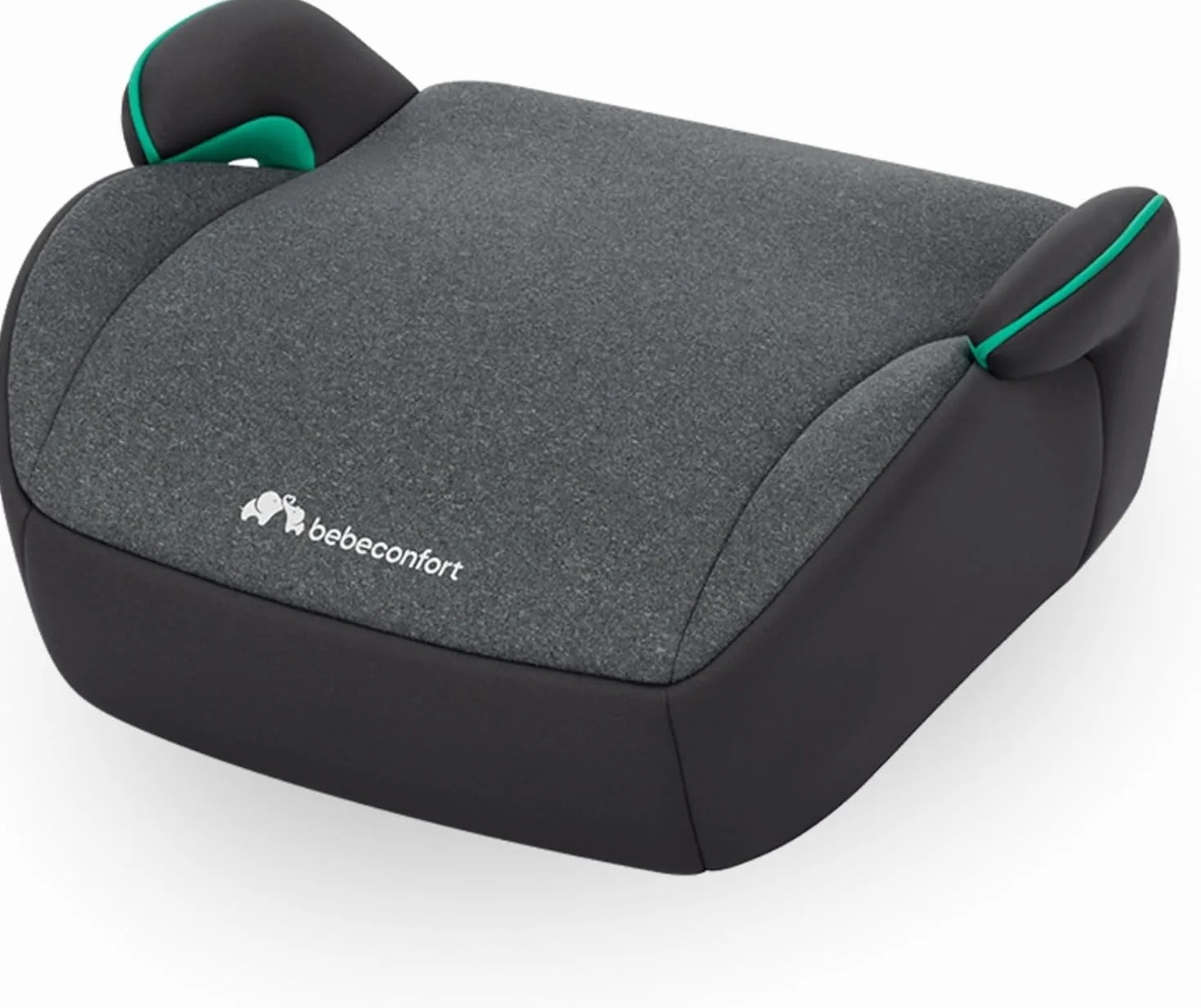 Bebeconfort Manga i-Safe Rialzo Auto, Alzatina auto per bambini 128-150 cm, Seggiolino leggero e compatto, Tinted Graphite