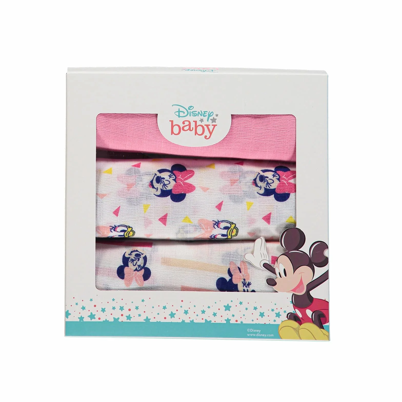 Ellepi Disney Minnie Mussole Cotone Organico 70x70 cm Neonato