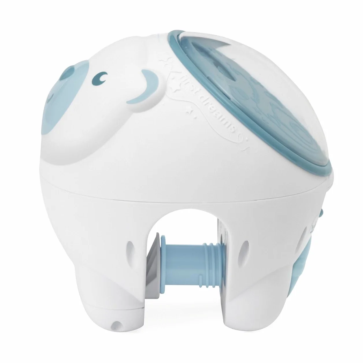 Chicco First Dreams Proiettore Orso Polare 2in1 da Culla e Comodino, Luce Notturna per Bambini, Musica Classica e Suoni Natura, Neonato 0+ Blu