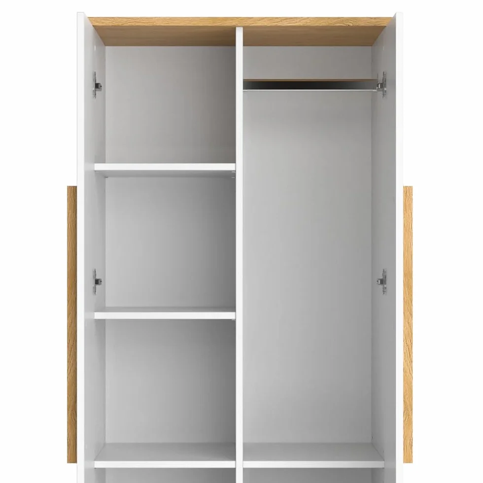 VitaliSpa Guardaroba bambini Malia Bianco 70x186.8 cm