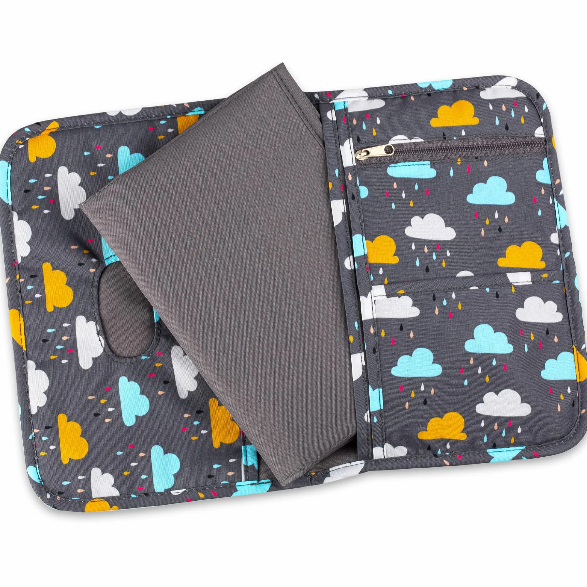 HOMYBABY Fasciatoio portatile impermeabile pieghevole borsa da viaggio con tasche compatto