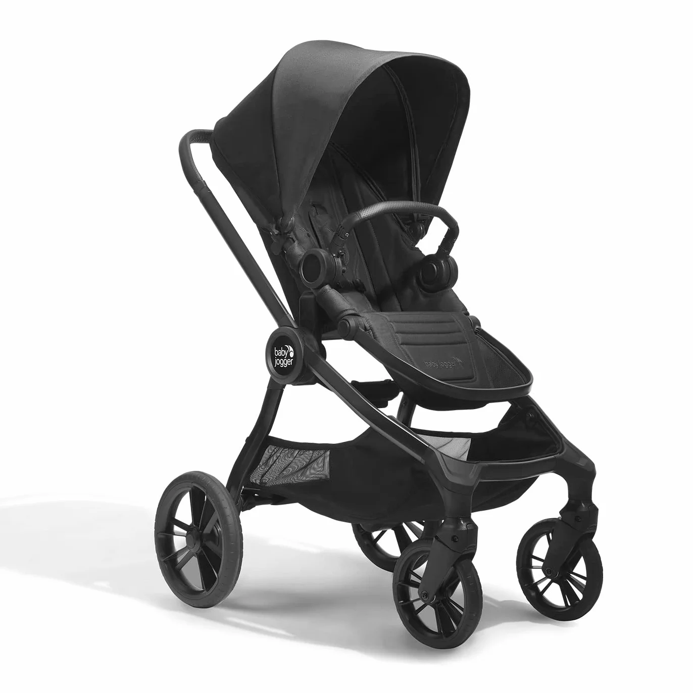 BABY JOGGER City Sights carrozzina passeggino due in uno seduta reversibile compatto leggero 22 kg Rich Black