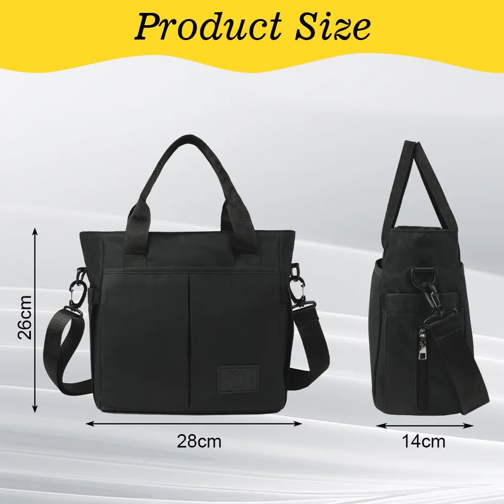 Aolso Borsa Fasciatoio per Neonato, Grande Capacità Impermeabile, Borsa Pannolini Viaggio Ganci Passeggino, Nero