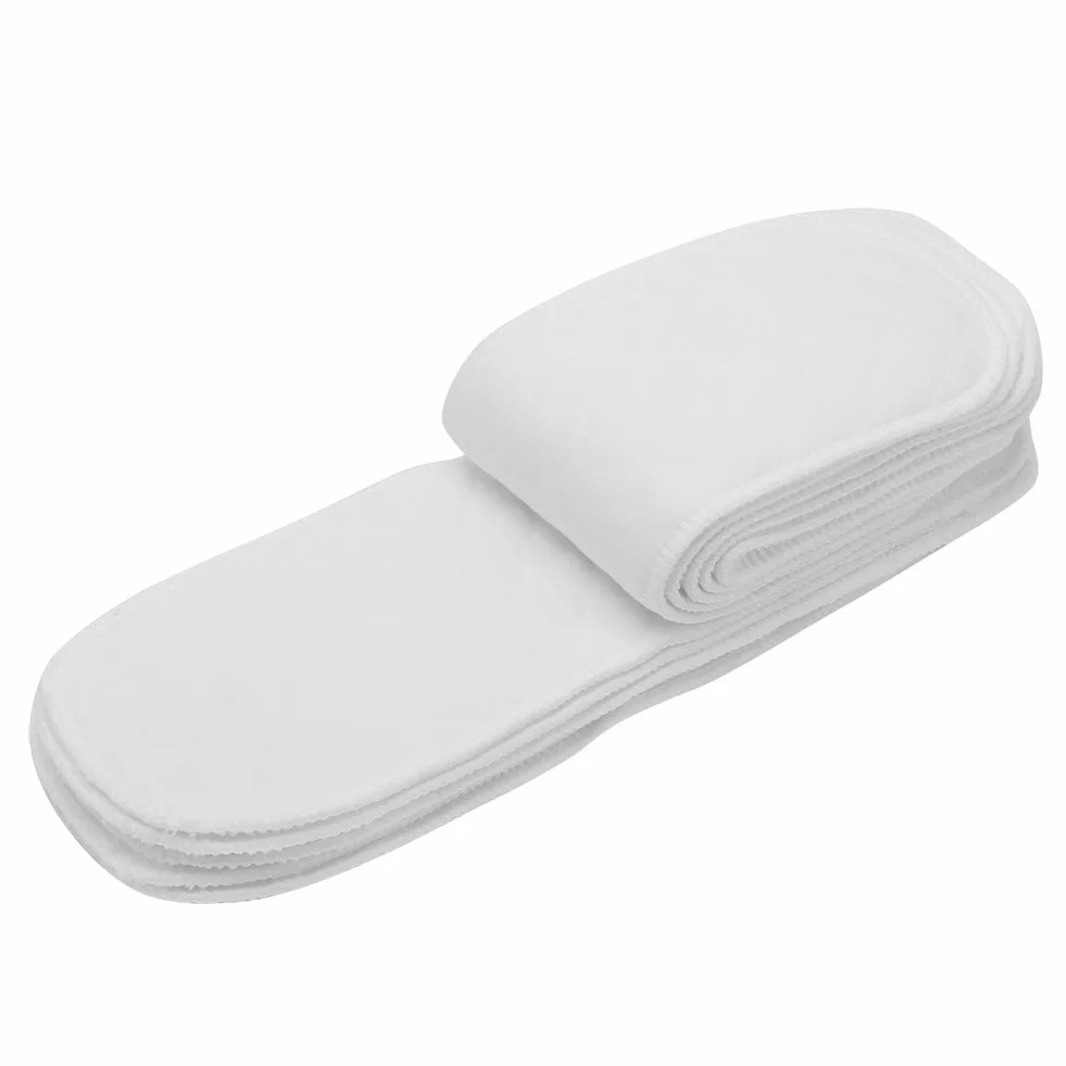 Pannolini in tessuto riutilizzabili in cotone moderno per bambini 10 pezzi 32x12 cm