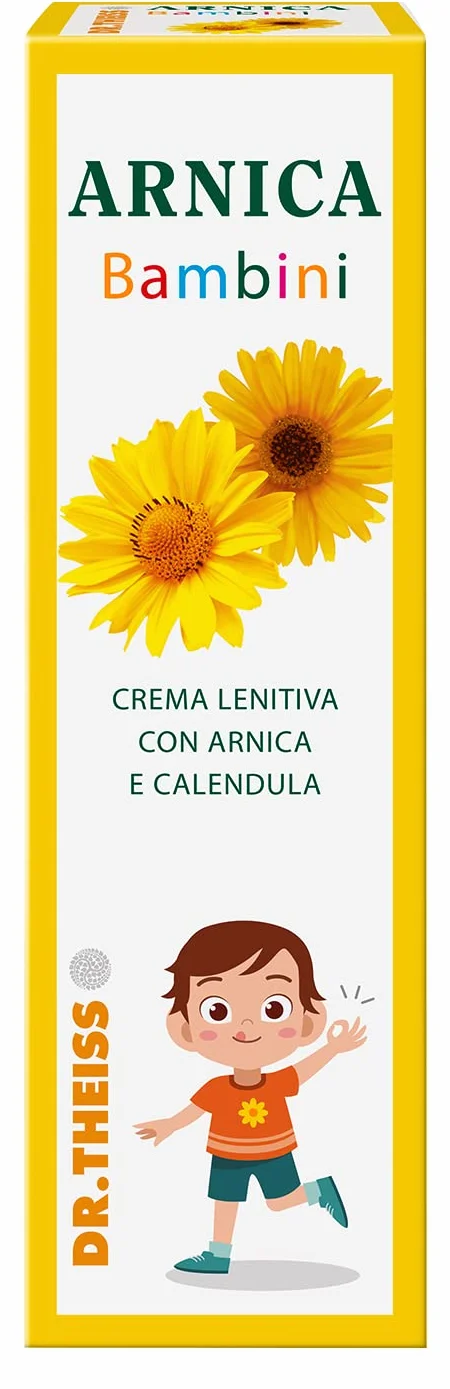 Dr. Theiss Arnica Bambini Crema Corpo Lenitiva 100 ml Pomata con Arnica e Calendula