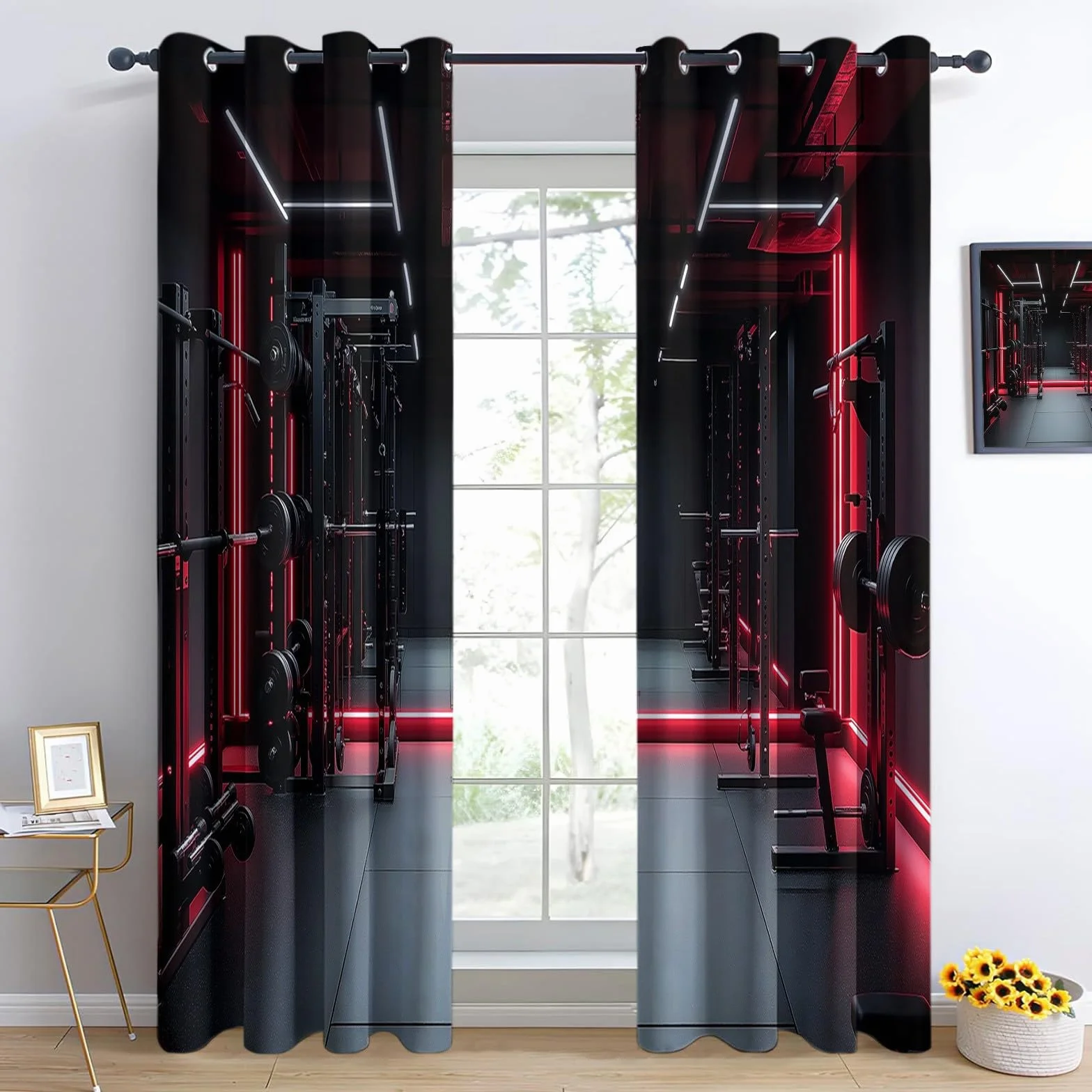 Tende Oscuranti Termiche Isolanti 91.5 x 214 cm Nero Camera da Letto