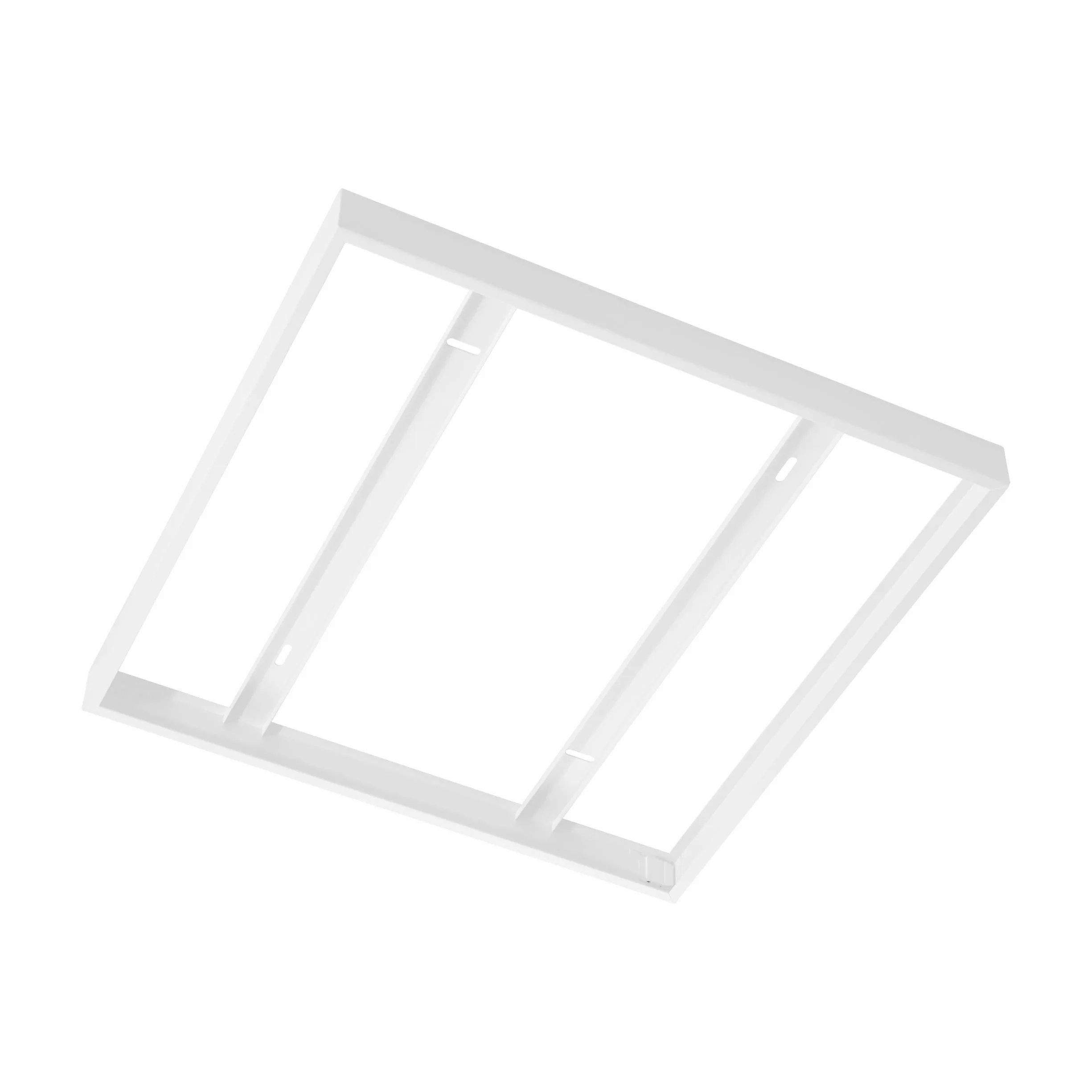 Eglo Salobena 1 - Telaio per luci a griglia e pannello LED, 627 x 628 x 5 cm, in acciaio bianco