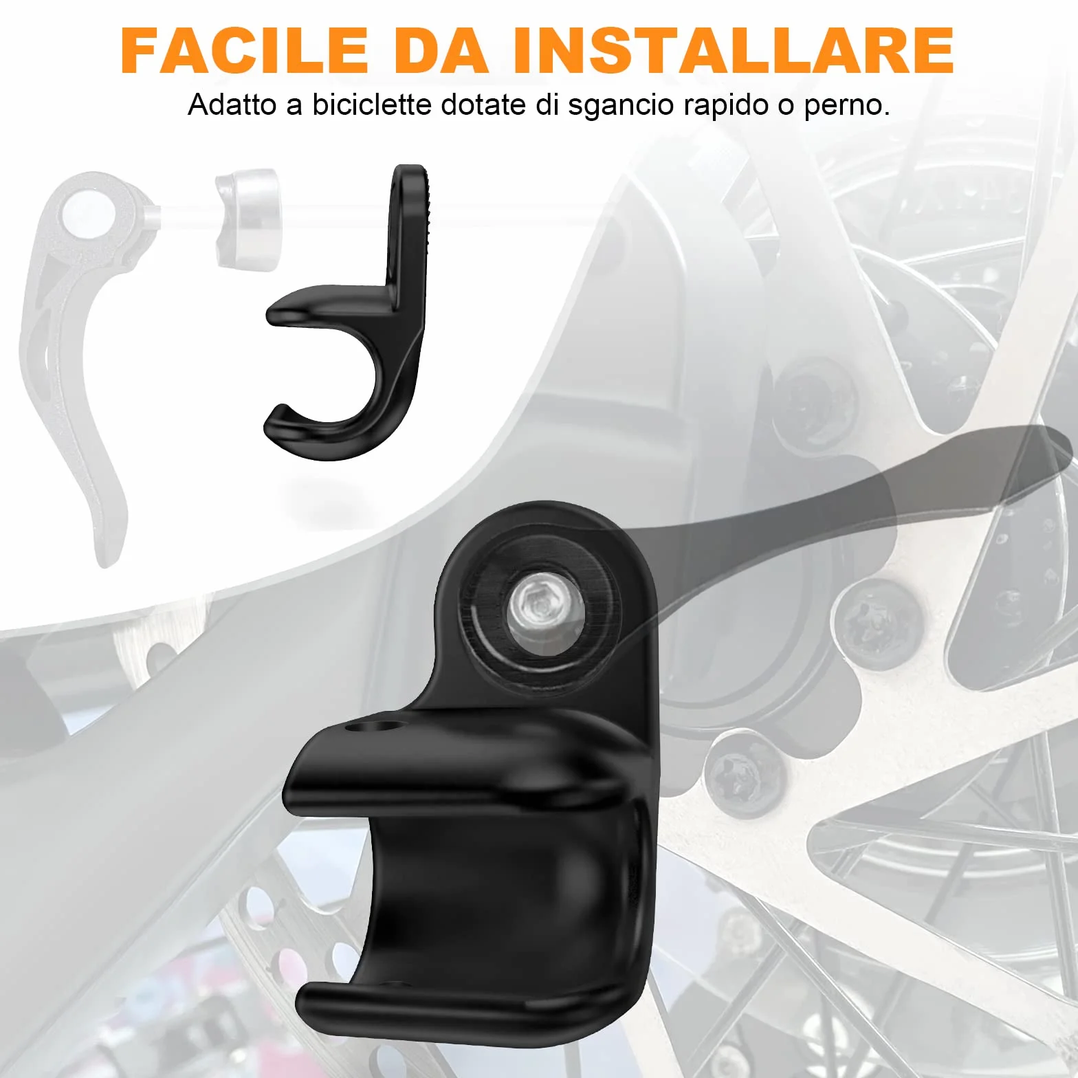 Attacco per rimorchio Thule Chariot per bicicletta, asse per rimorchi Thule