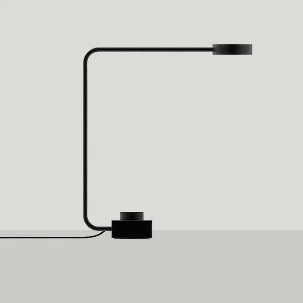 Lampada da scrivania a LED minimalista, lampada da comodino | Design minimalista, LED, metallo, senza sfarfallio, uso sul comodino dello studio