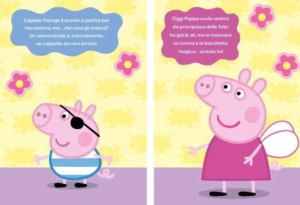 Peppa Pig Attacca-Stacca Con Adesivi Ediz. a Colori