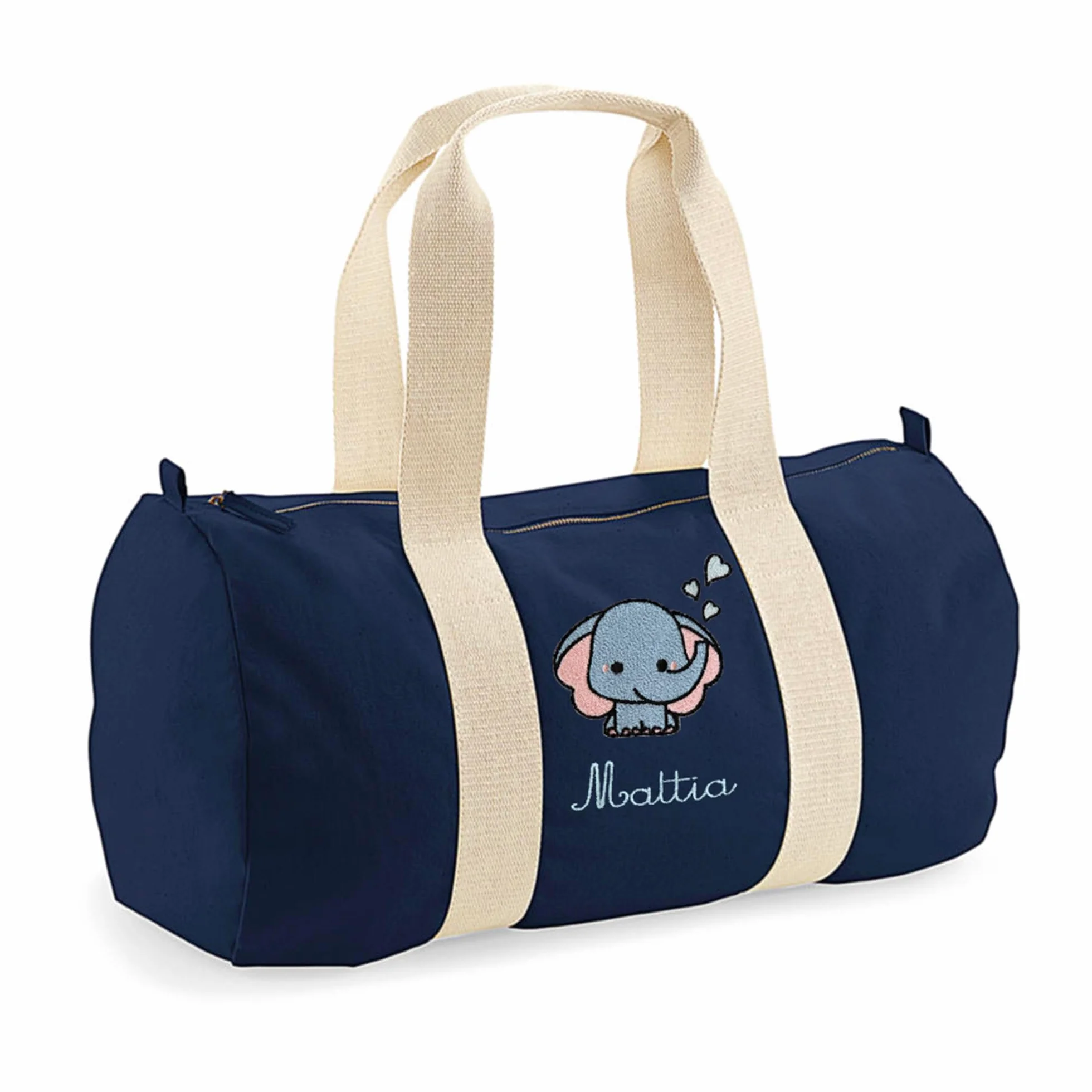 Borsa Parto Ospedale Mamma Personalizzabile XXL 100% Cotone, Prodotto Italiano