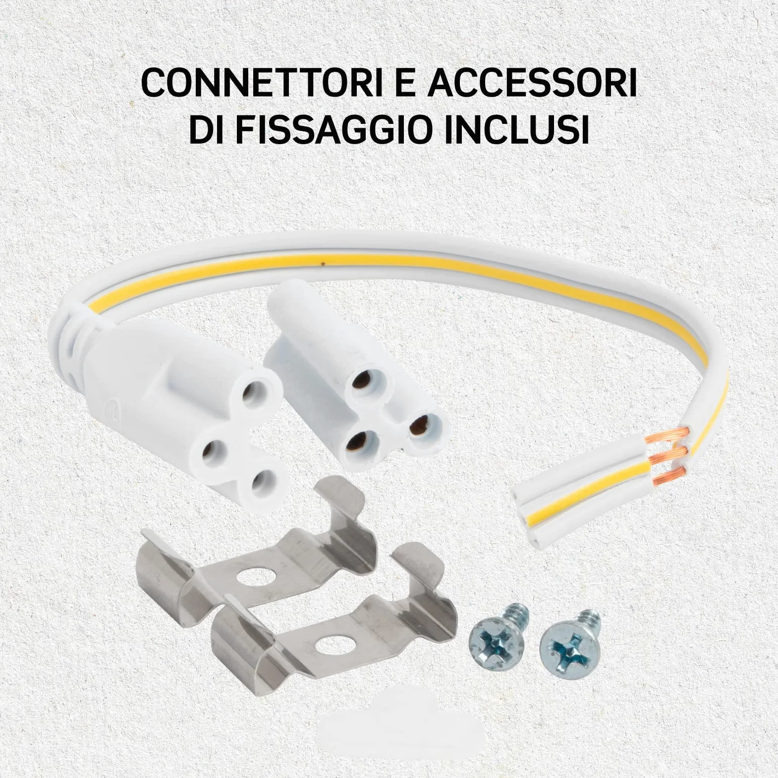 Eurocali Luce LED Sottopensile 120cm Raccordabile T5 24W 2640 lumen Luce Bianco Freddo 6500K - Pacco da 2 reglette