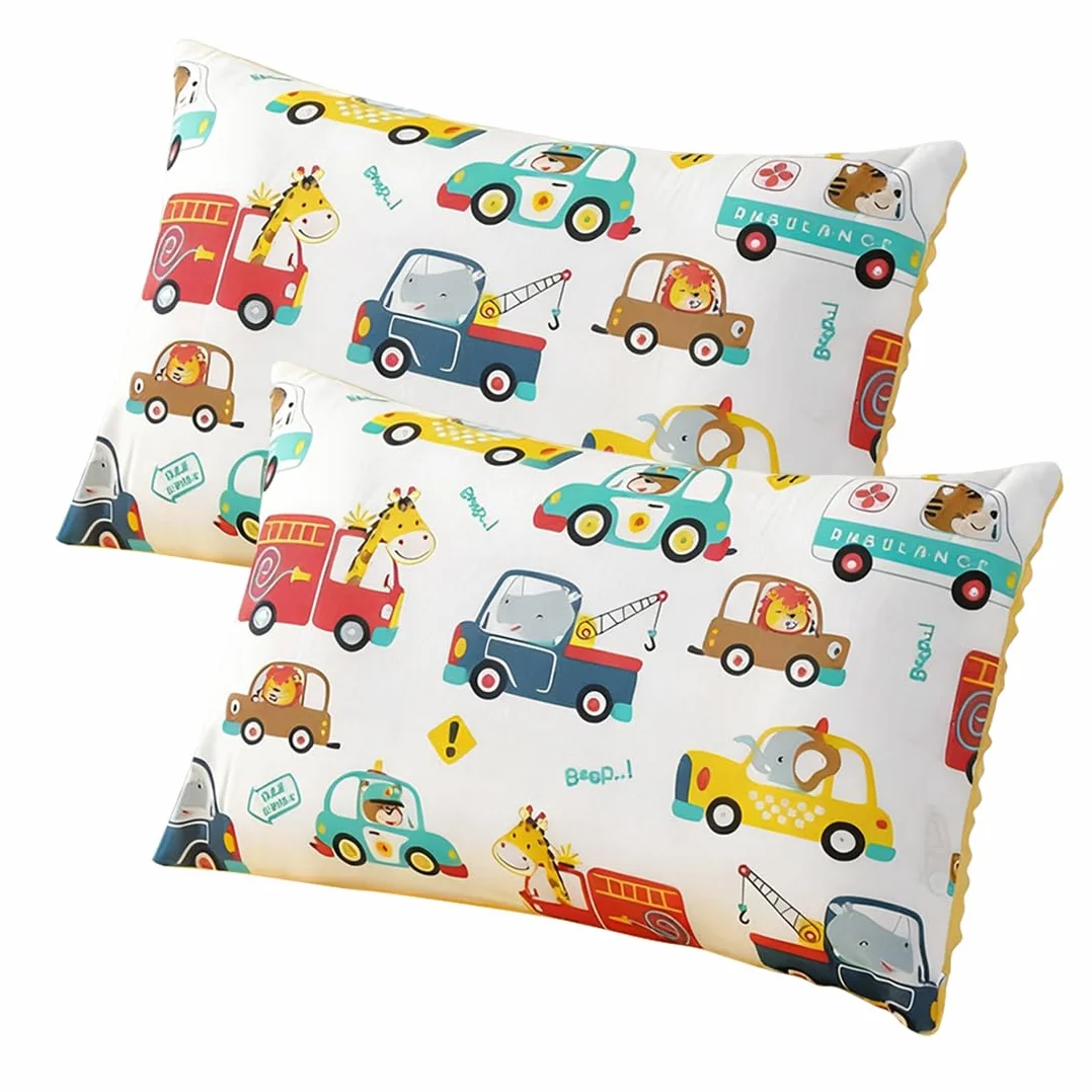 Federa cuscino bambino cotone 30X50cm 2 pezzi traspirante