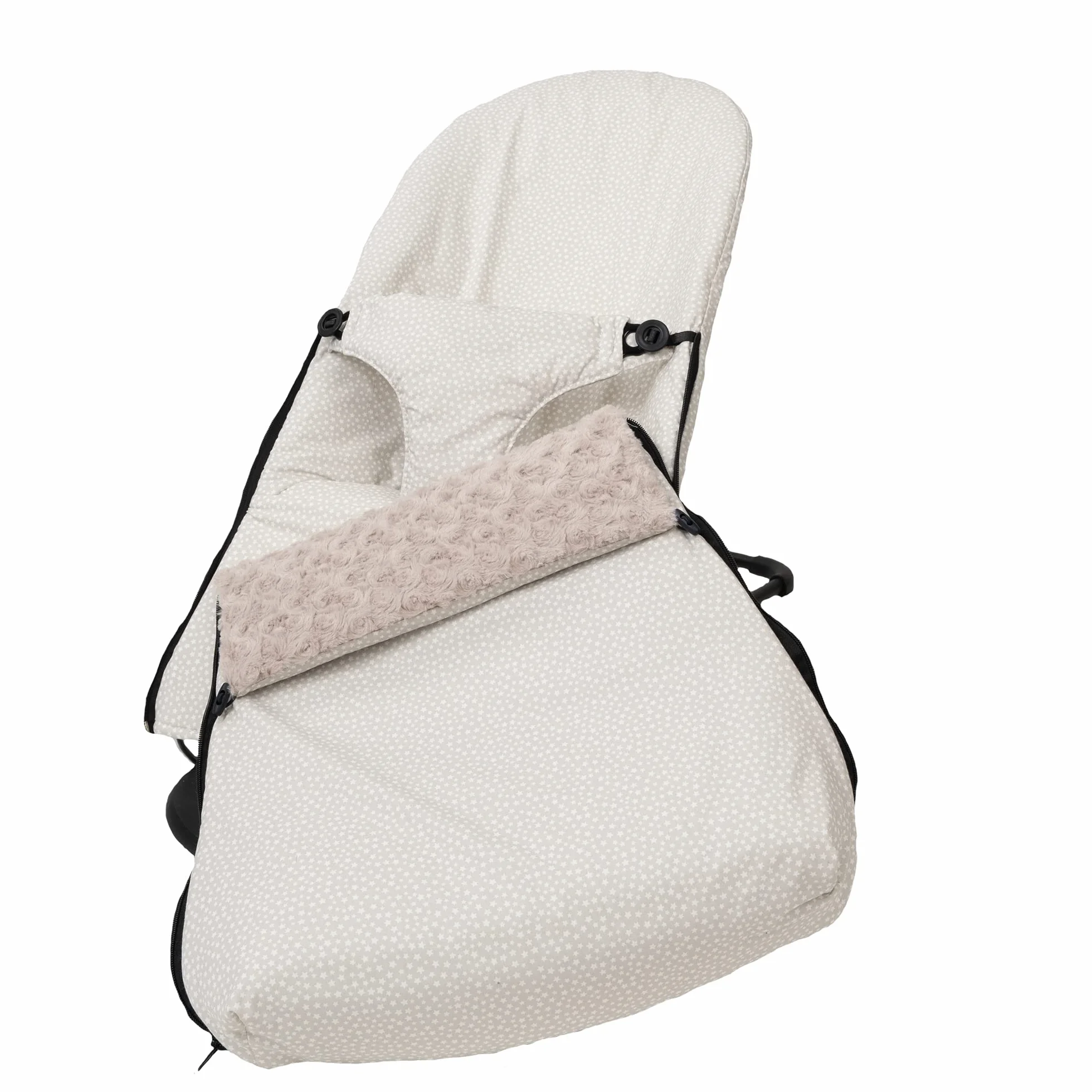 BabyBjörn Balance Soft Fodera Sacco Amaca, Ipoallergenico Ipermorbido Traspirante Cotone Biologico Beige