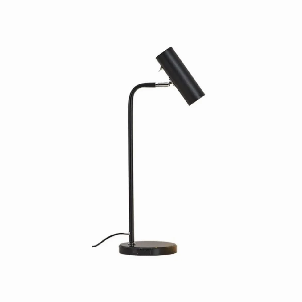 Lampada minimalista nordica, lampada da lettura moderna | Lampada da lettura minimalista nordica, in metallo, regolabile, in stile design(Black)