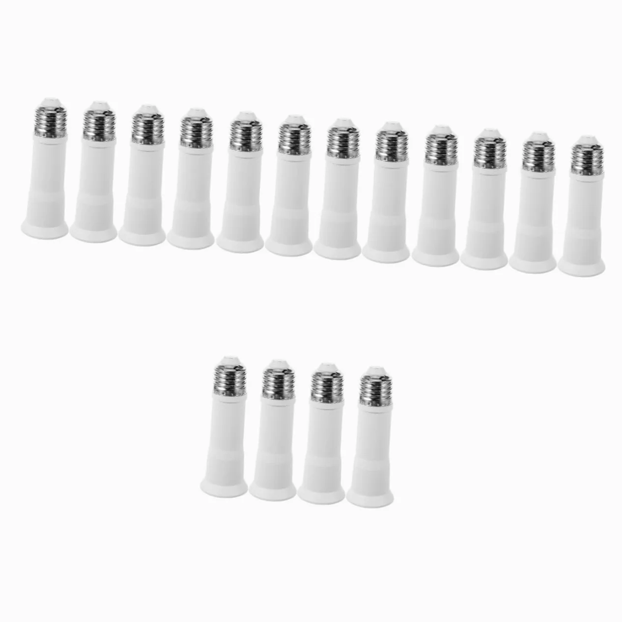 PRETYZOOM 16 Pz Adattatore per lampada prolunga lampadine presa luce estensore per presa di luce all'aperto adattatore per lampadina base della lampadina forniture di lampade bianca