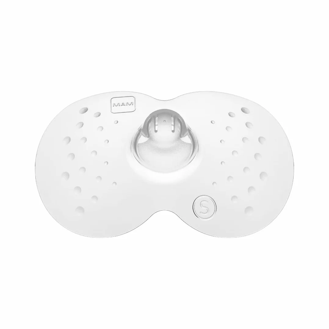 SkinSoft Paracapezzoli allattamento silicone ultrasottile Set da 2 Misura S