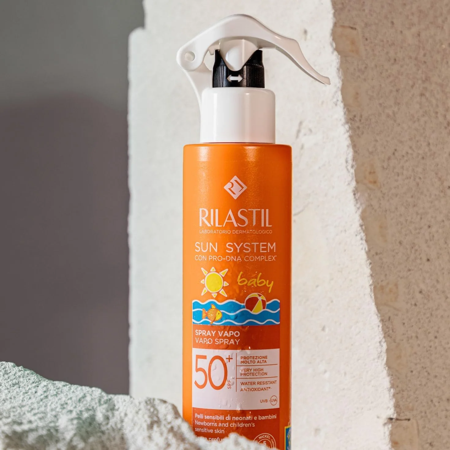 Rilastil Sun System Spray Baby SPF 50+ Protezione Molto Alta 200ml